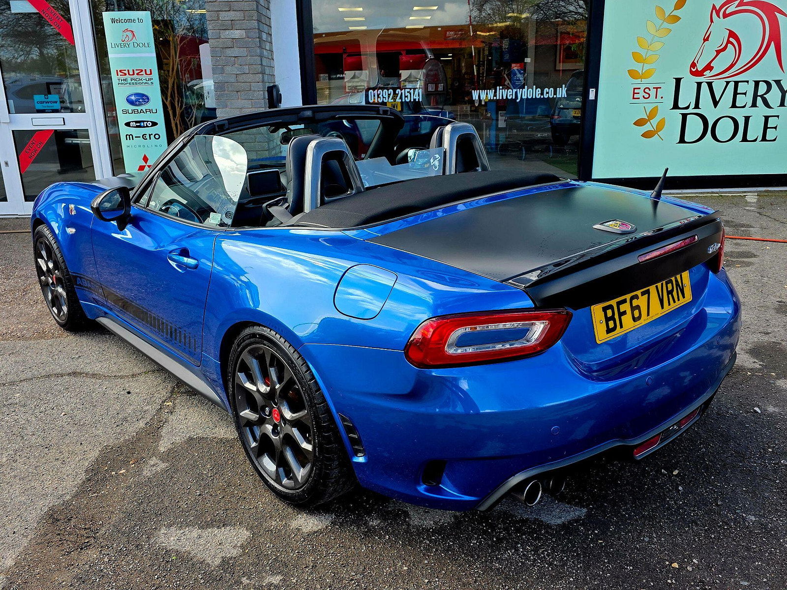 Abarth 124 spider 1.4 MultiAir Euro 6 2dr 2dr Manual 2017
