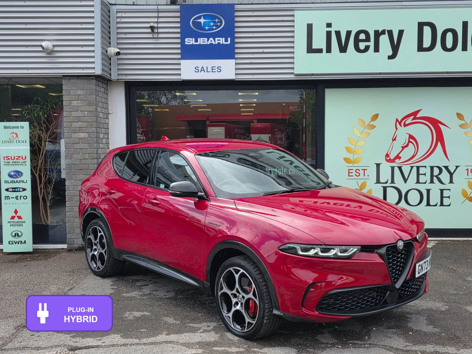 Alfa Romeo Tonale 1.3 VGT 15.5kWh Veloce SUV 5dr Petrol Plug-in Hybrid Auto Q4 AWD Euro 6 (280 ps) 5dr Automatic 2023