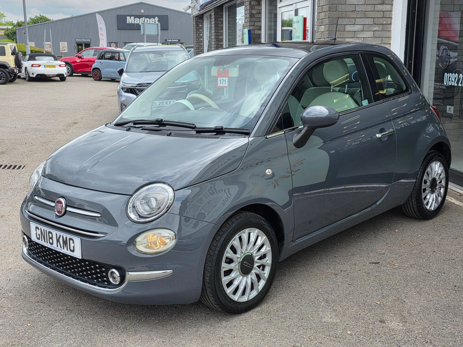 Fiat 500 1.2 Lounge Hatchback 3dr Petrol Manual Euro 6 (s/s) (69 bhp) 3dr Manual 2018