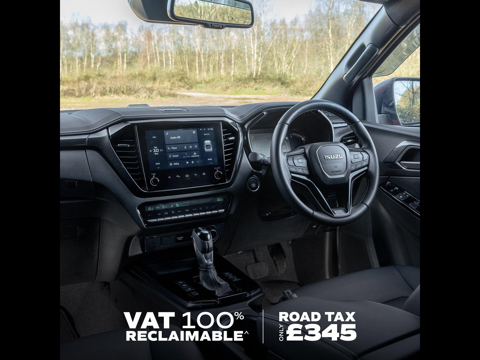 Isuzu D-Max 1.9 TD DL20 Pickup Double Cab 4dr Diesel Manual 4WD Euro 6 (s/s) (164 ps) 4dr Manual 2025