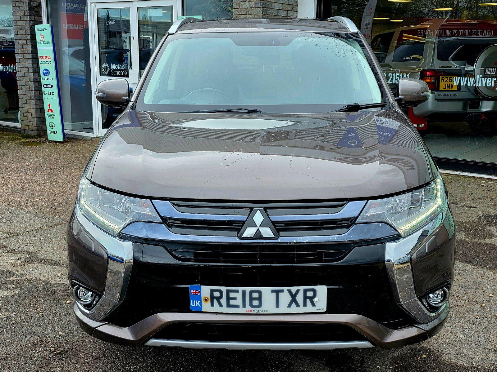 Mitsubishi Outlander 2.0h 12kWh 4h CVT 4WD Euro 6 (s/s) 5dr 5dr Automatic 2018