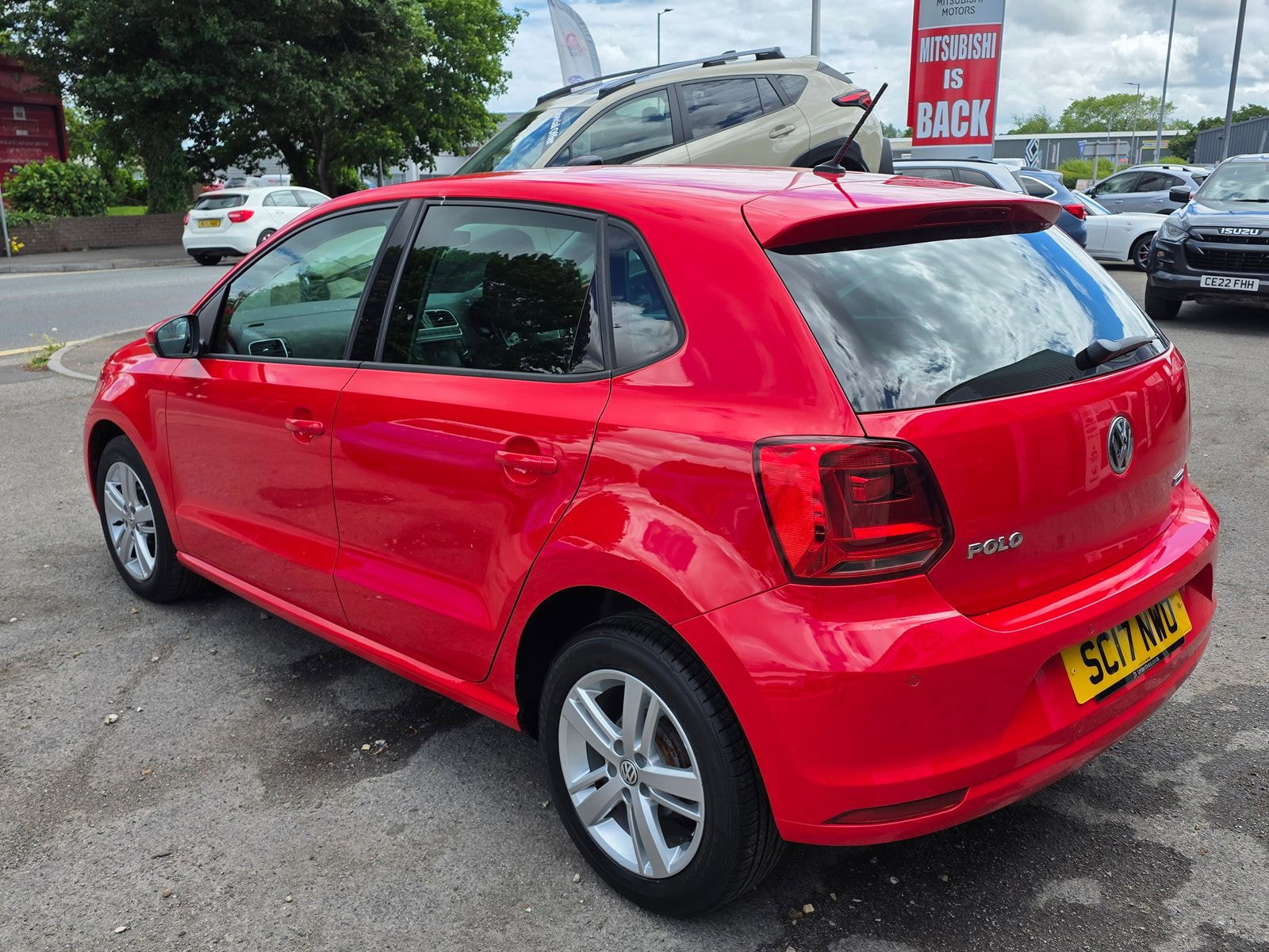 Volkswagen Polo 1.0 BlueMotion Tech Match Edition Hatchback 5dr Petrol Manual Euro 6 (s/s) (60 ps) 5dr Manual 2017