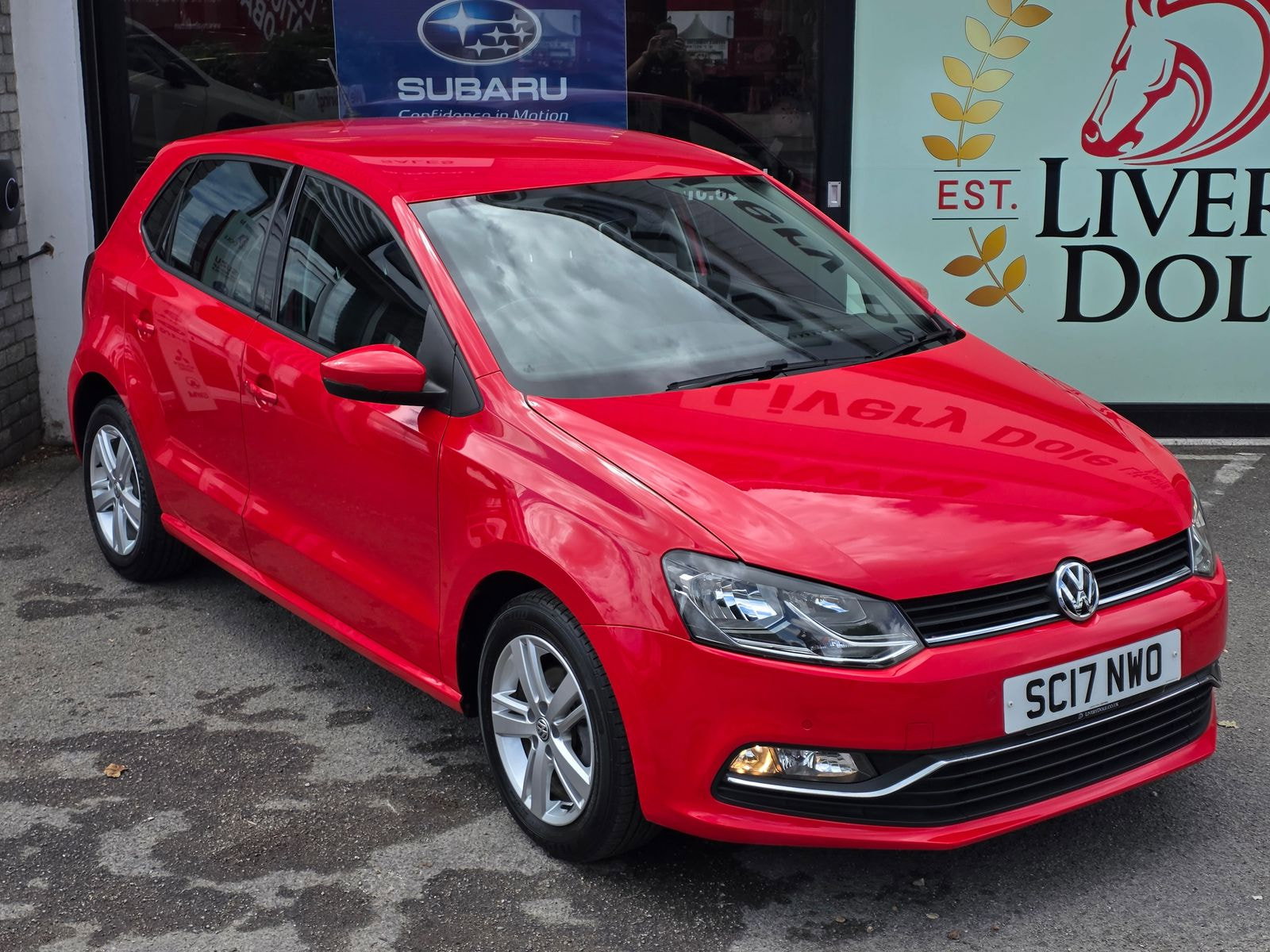 Volkswagen Polo 1.0 BlueMotion Tech Match Edition Hatchback 5dr Petrol Manual Euro 6 (s/s) (60 ps) 5dr Manual 2017