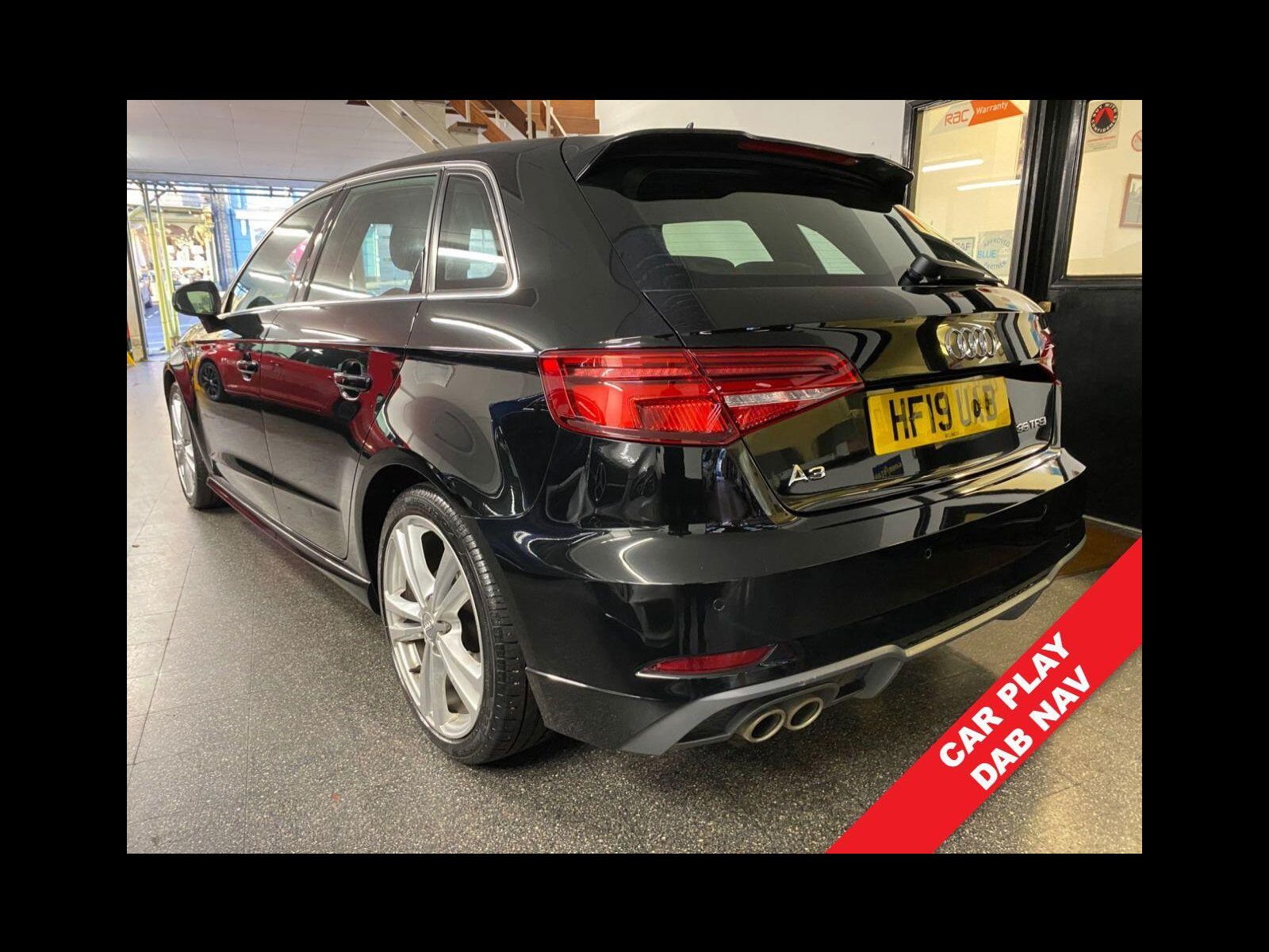 Audi A3 1.5 TFSI CoD 35 S line Sportback 5dr Petrol Manual Euro 6 (s/s) (150 ps) Low mileage, S Line Spec, Nav, USB 5dr Manual 2019
