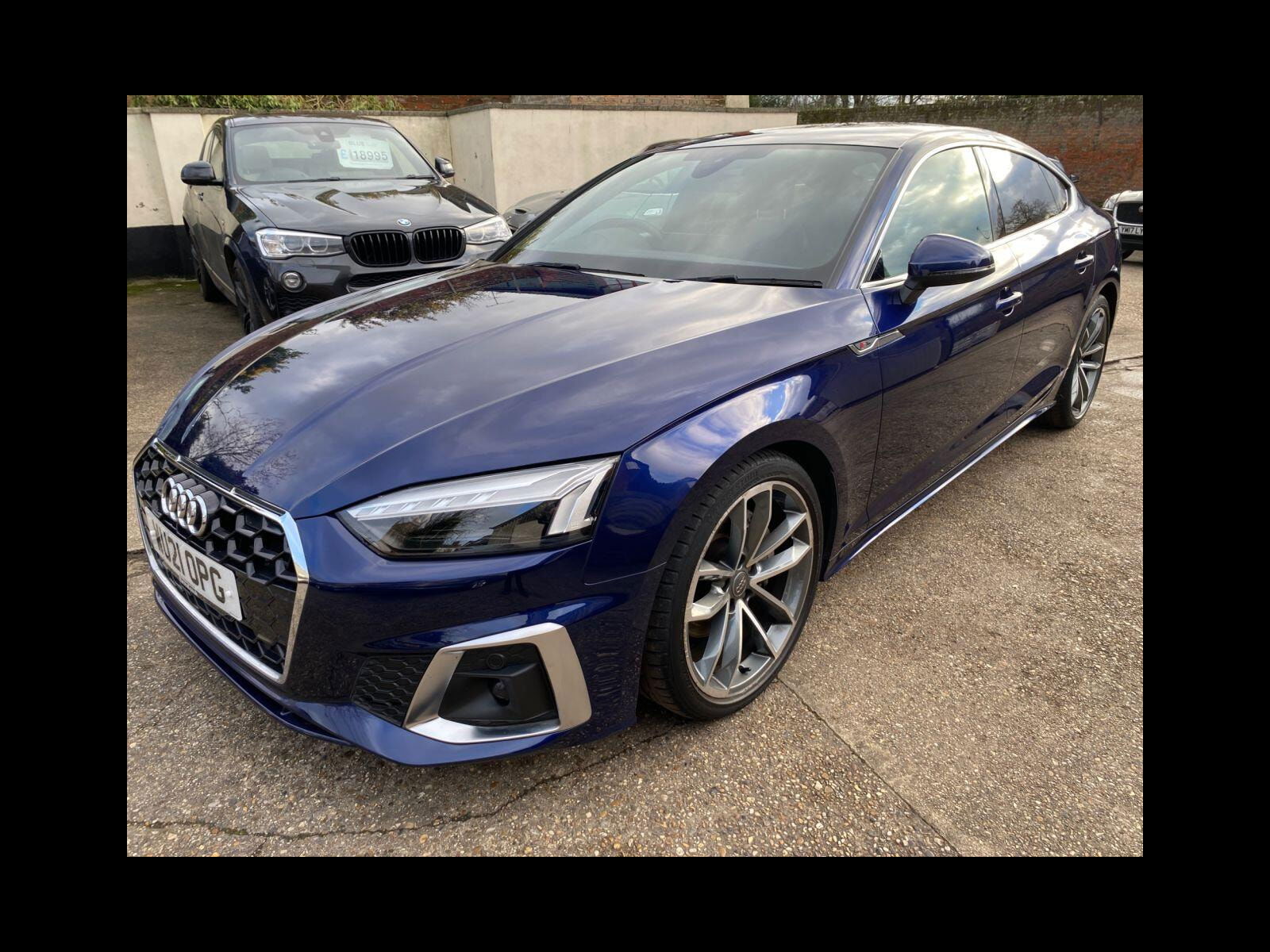 Audi A5 2.0 TFSI 40 S line Sportback 5dr Petrol S Tronic Euro 6 (s/s) (204 ps) 12 Months Platinum RAC Warranty. 5dr Automatic 2021