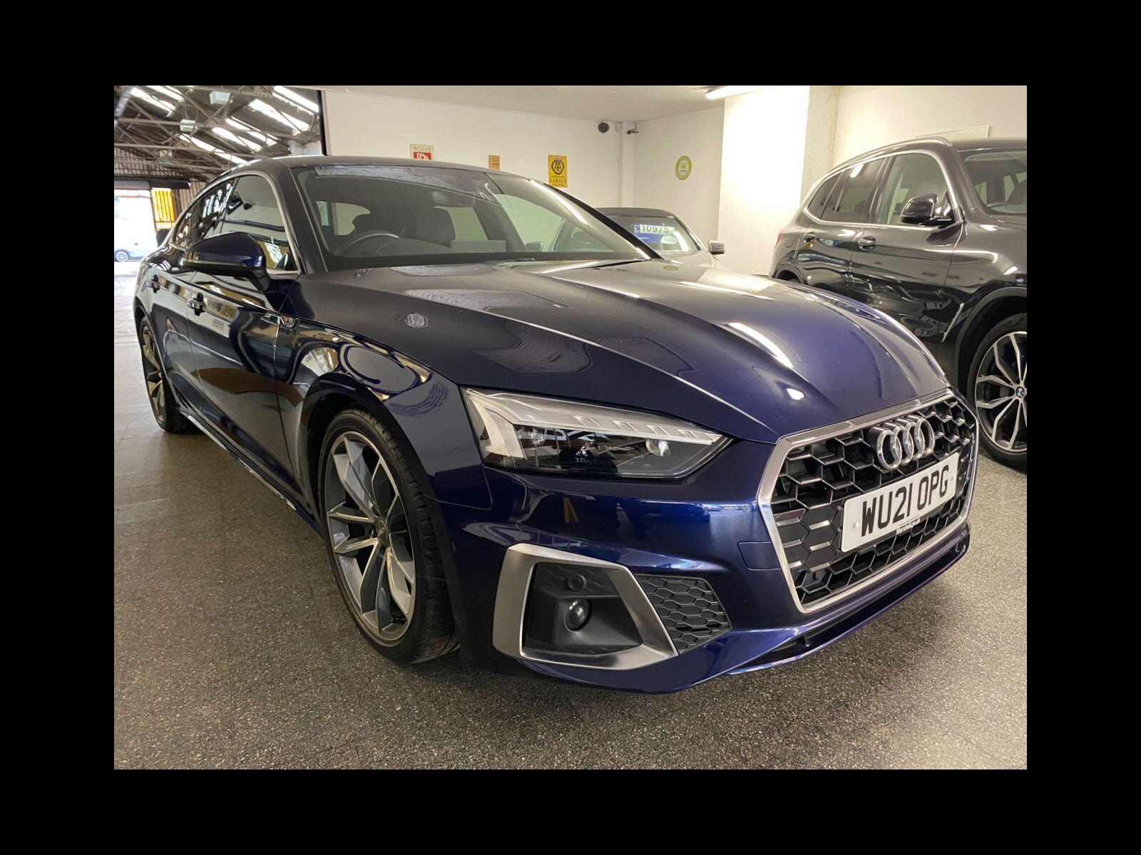 Audi A5 2.0 TFSI 40 S line Sportback 5dr Petrol S Tronic Euro 6 (s/s) (204 ps) 12 Months Platinum RAC Warranty. 5dr Automatic 2021