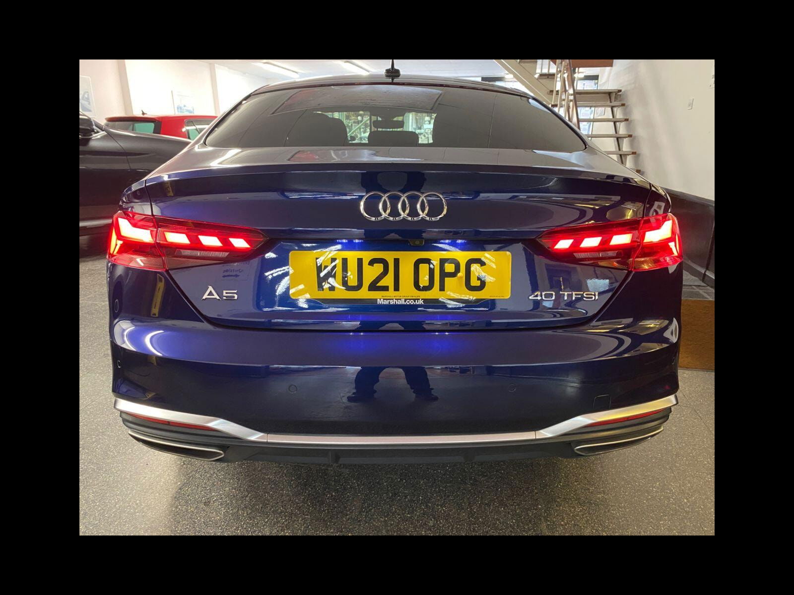 Audi A5 2.0 TFSI 40 S line Sportback 5dr Petrol S Tronic Euro 6 (s/s) (204 ps) 12 Months Platinum RAC Warranty. 5dr Automatic 2021
