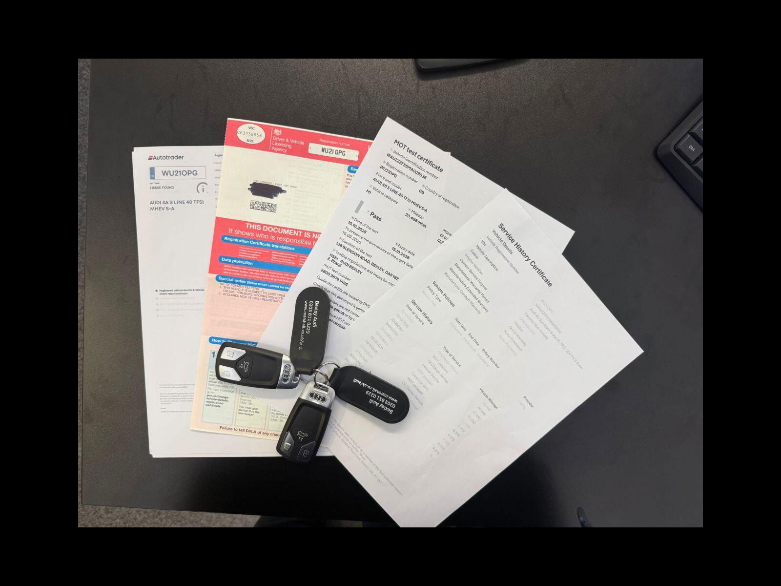 Audi A5 2.0 TFSI 40 S line Sportback 5dr Petrol S Tronic Euro 6 (s/s) (204 ps) 12 Months Platinum RAC Warranty. 5dr Automatic 2021