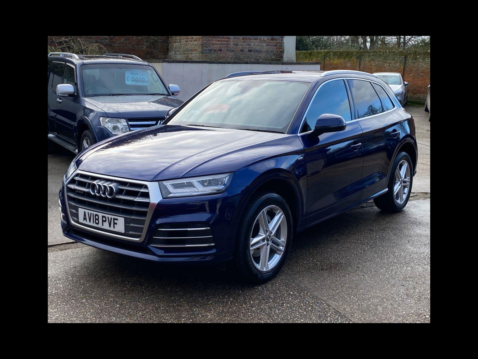 Audi Q5 2.0 TFSI S line SUV 5dr Petrol S Tronic quattro Euro 6 (s/s) (252 ps) S Line embossed seats, great spec 5dr Automatic 2018