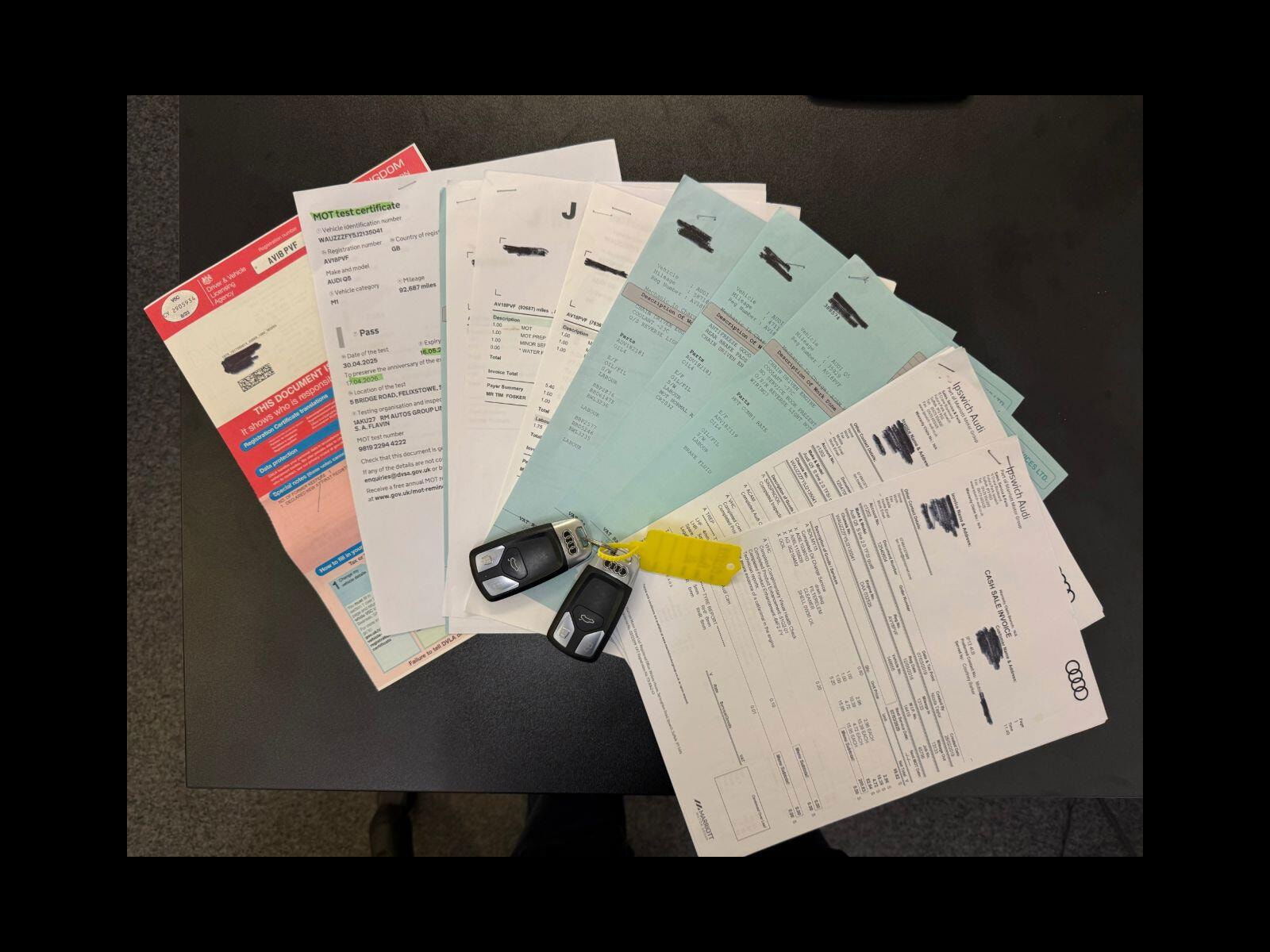 Audi Q5 2.0 TFSI S line SUV 5dr Petrol S Tronic quattro Euro 6 (s/s) (252 ps) S Line embossed seats, great spec 5dr Automatic 2018