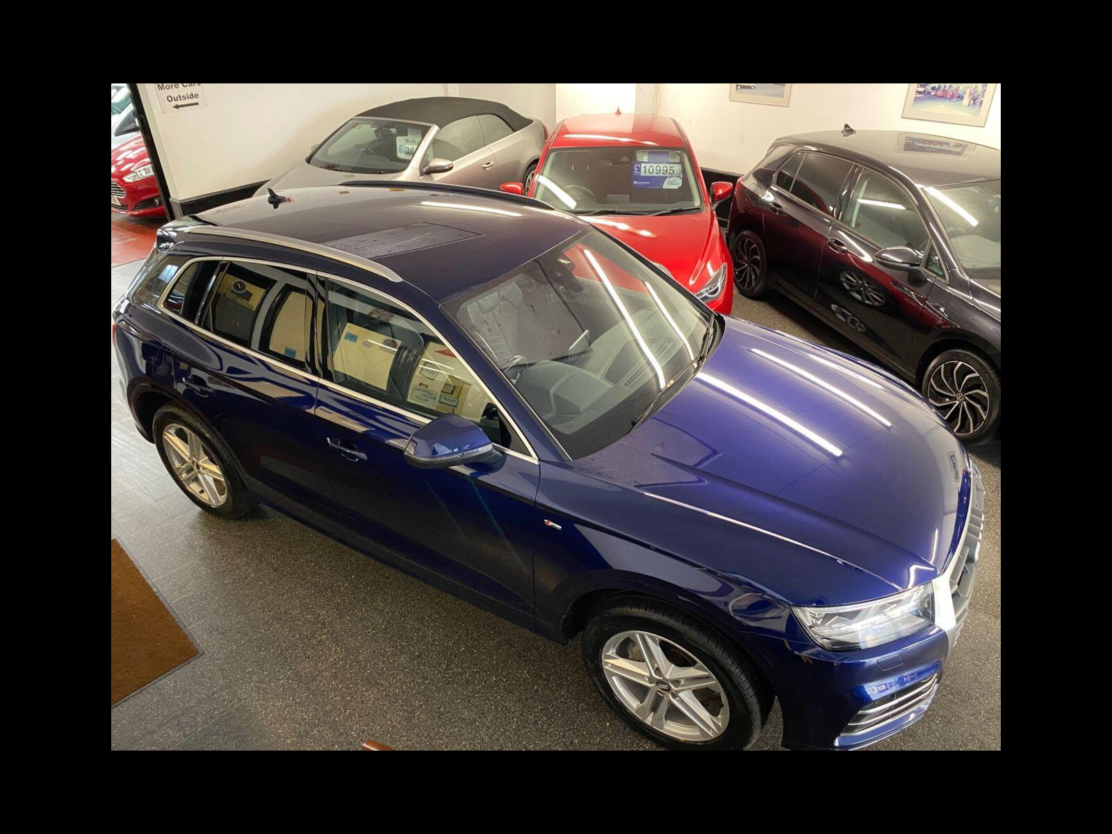 Audi Q5 2.0 TFSI S line SUV 5dr Petrol S Tronic quattro Euro 6 (s/s) (252 ps) S Line embossed seats, great spec 5dr Automatic 2018