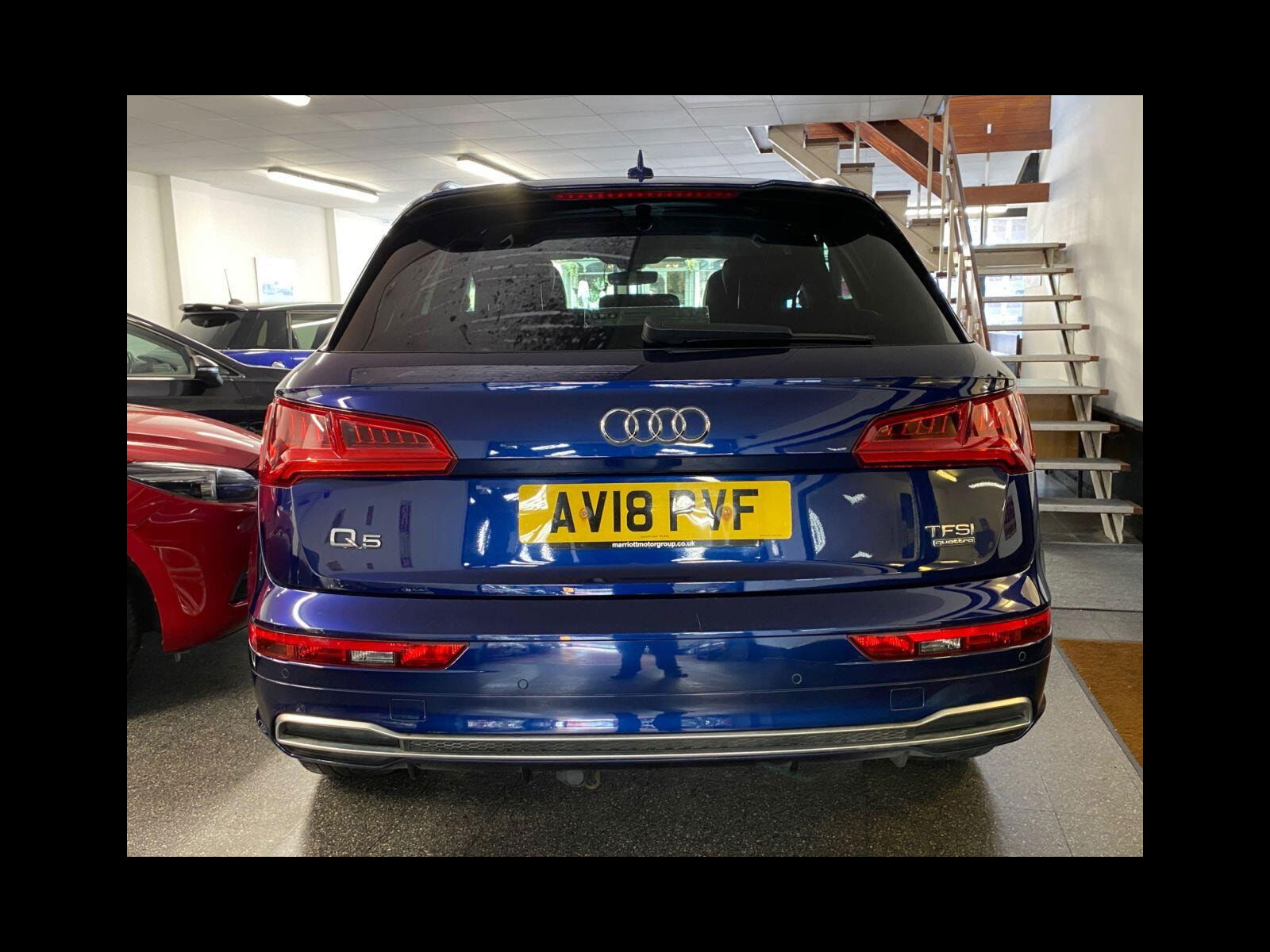 Audi Q5 2.0 TFSI S line SUV 5dr Petrol S Tronic quattro Euro 6 (s/s) (252 ps) S Line embossed seats, great spec 5dr Automatic 2018