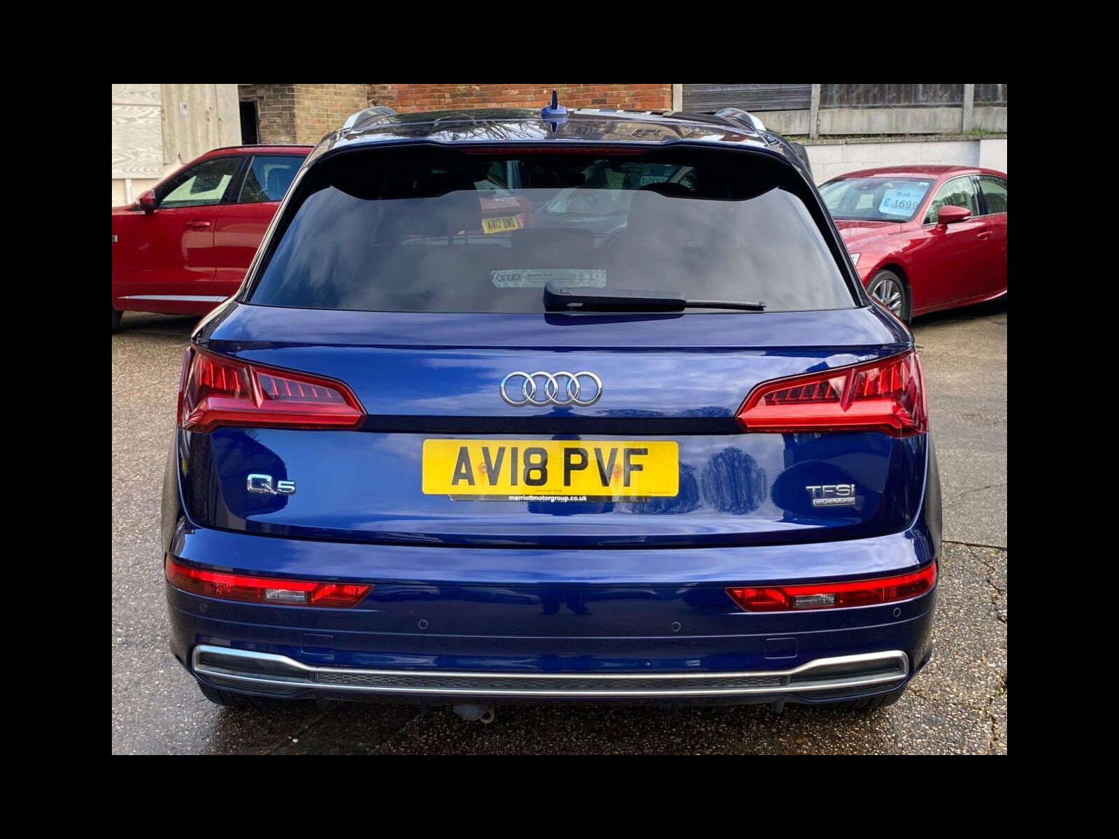 Audi Q5 2.0 TFSI S line SUV 5dr Petrol S Tronic quattro Euro 6 (s/s) (252 ps) S Line embossed seats, great spec 5dr Automatic 2018