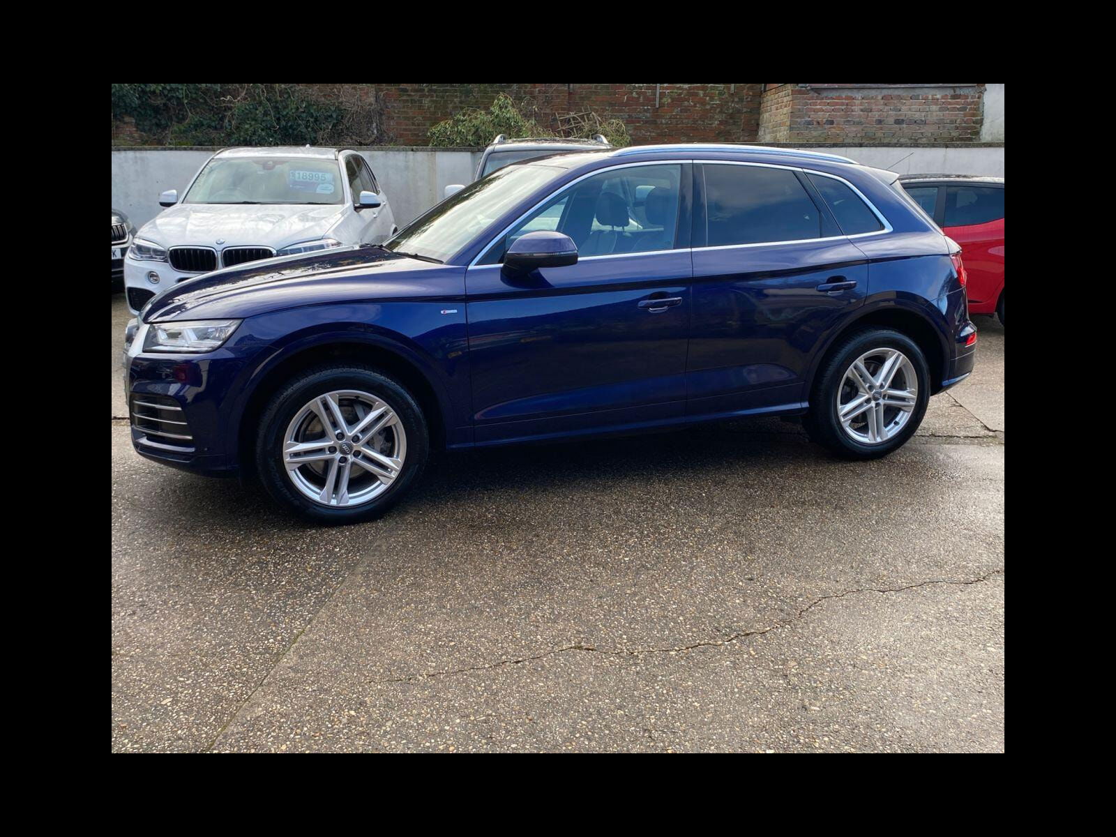 Audi Q5 2.0 TFSI S line SUV 5dr Petrol S Tronic quattro Euro 6 (s/s) (252 ps) S Line embossed seats, great spec 5dr Automatic 2018