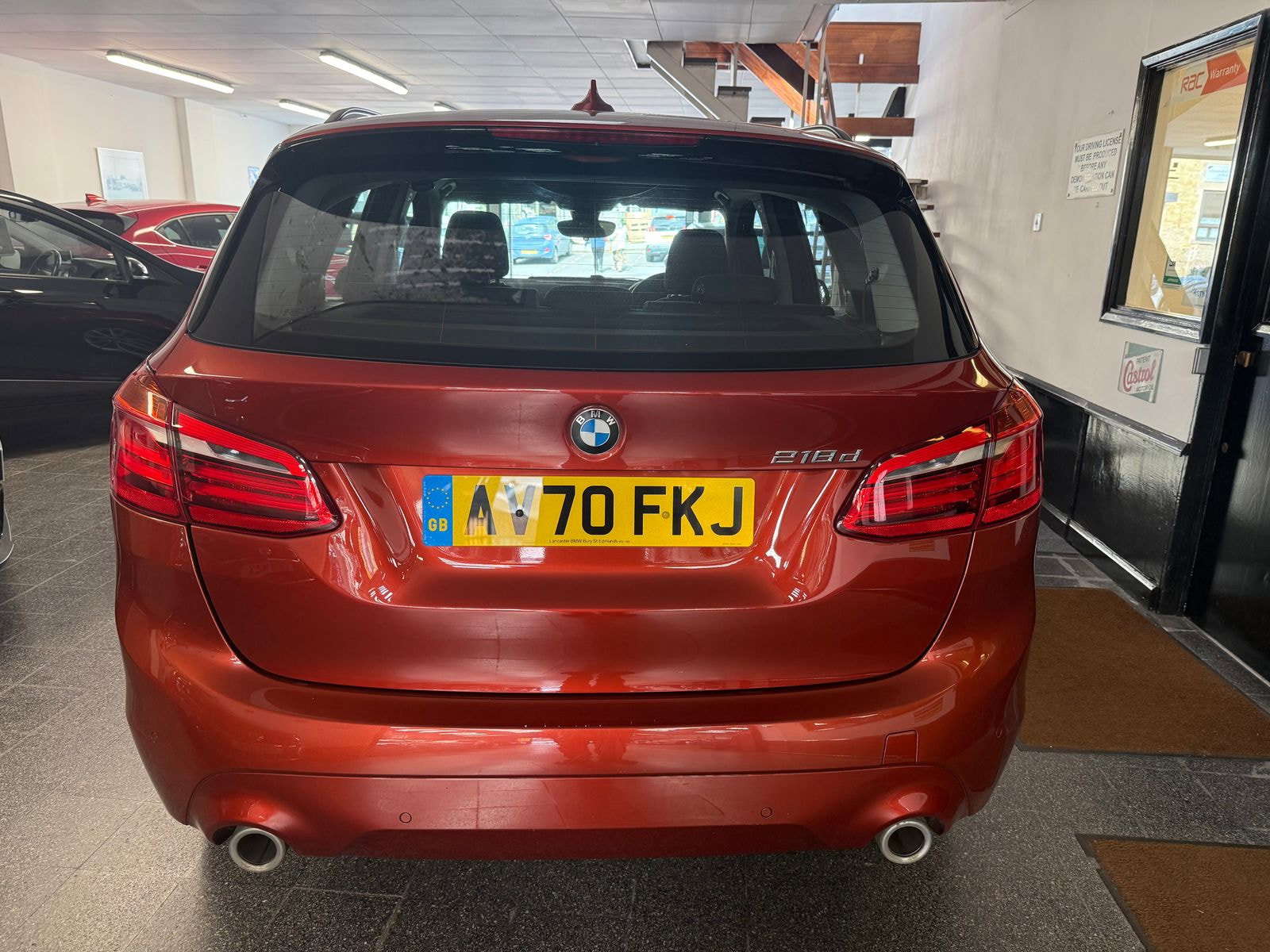 BMW 2 Series Active Tourer 2.0 218d SE MPV 5dr Diesel Manual Euro 6 (s/s) (150 ps) Comfort pack, heated electric seats 5dr Manual 2020