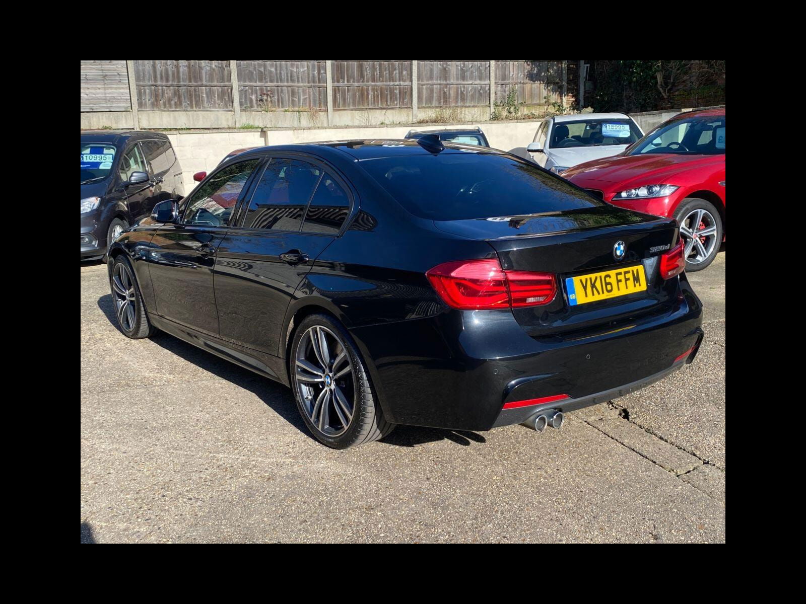 BMW 3 Series 2.0 320d M Sport Saloon 4dr Diesel Auto Euro 6 (s/s) (190 ps) M Sport Pro Pack, PDC front & rear 4dr Automatic 2016