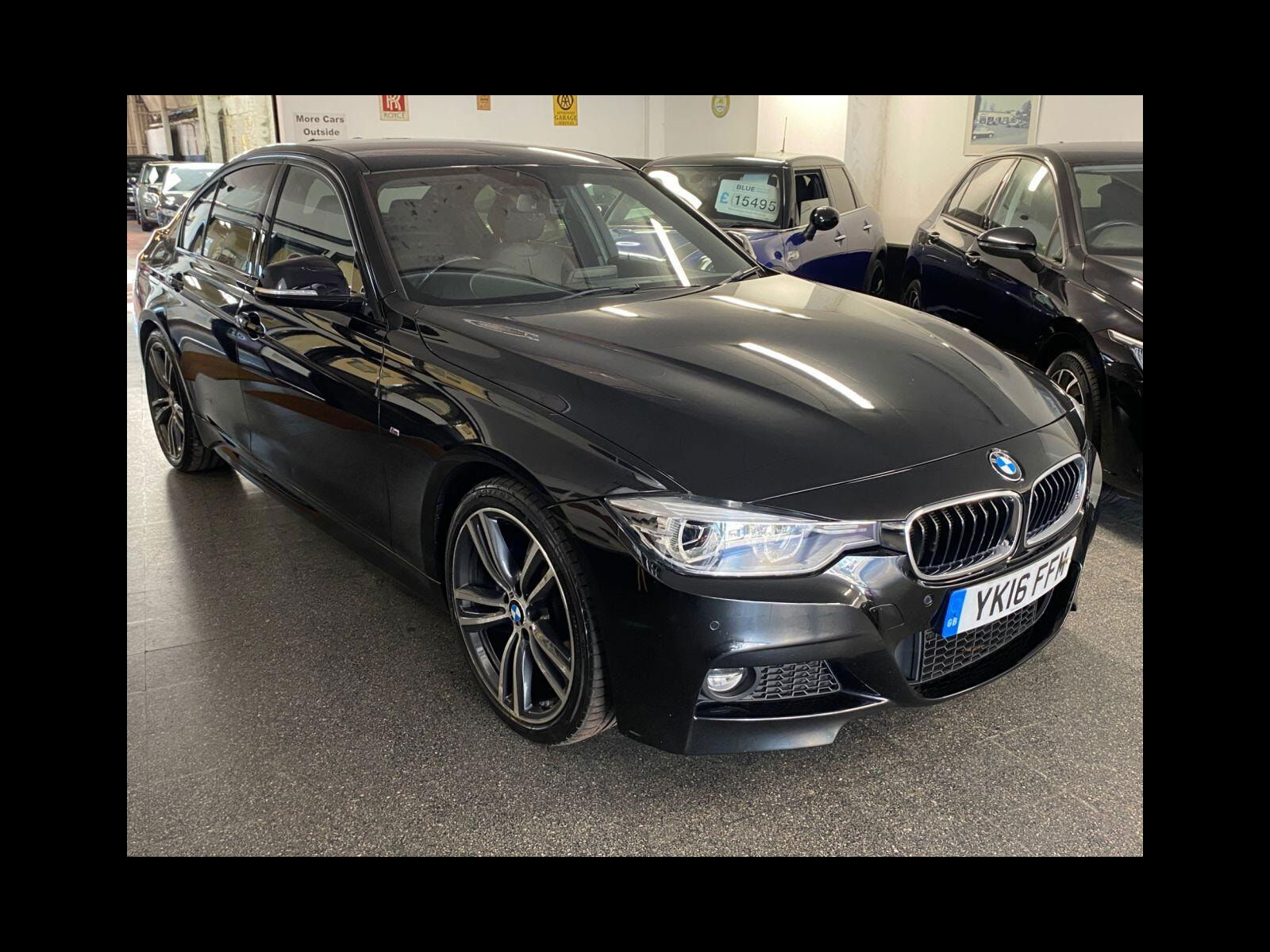 BMW 3 Series 2.0 320d M Sport Saloon 4dr Diesel Auto Euro 6 (s/s) (190 ps) M Sport Pro Pack, PDC front & rear 4dr Automatic 2016