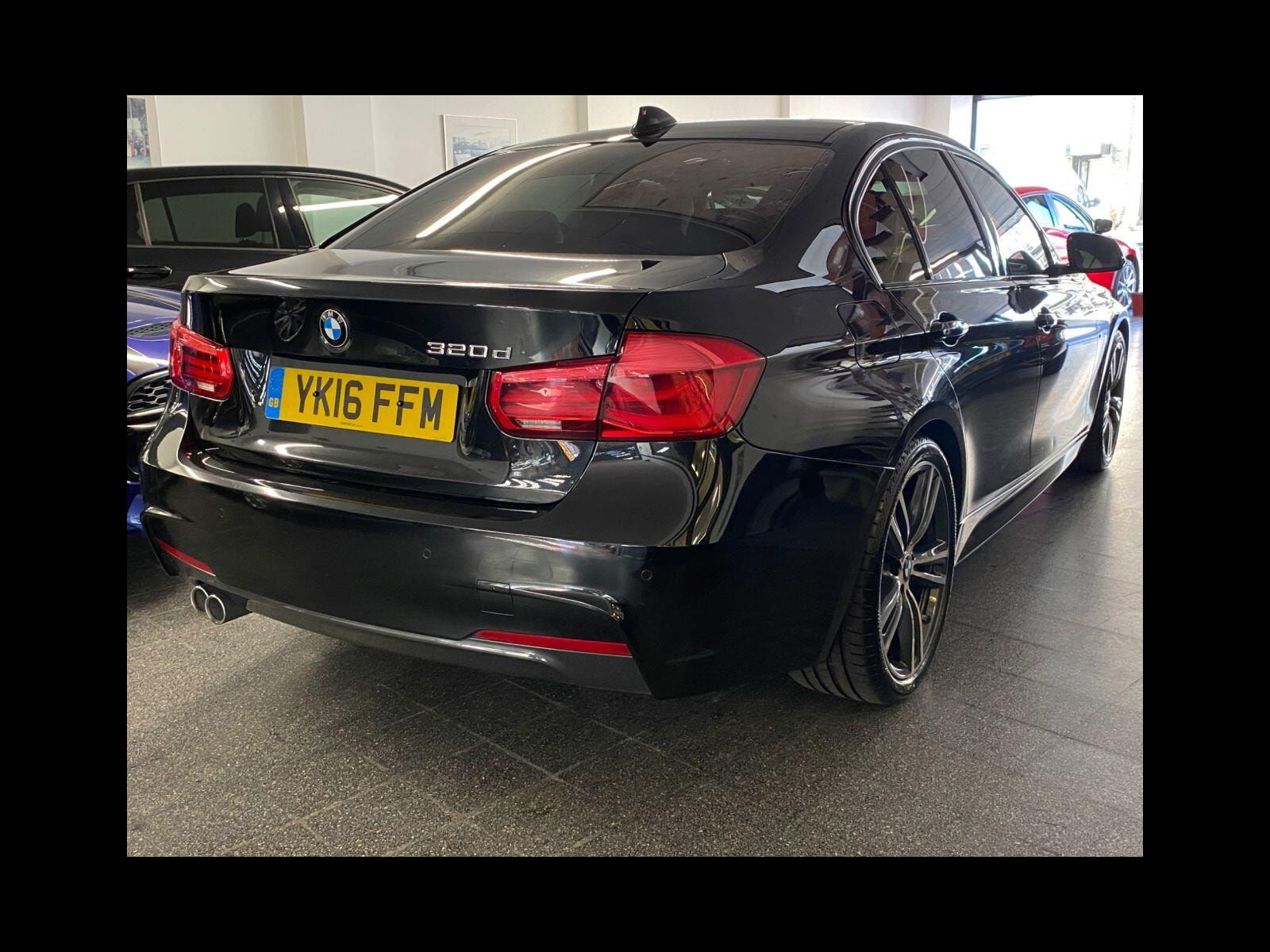 BMW 3 Series 2.0 320d M Sport Saloon 4dr Diesel Auto Euro 6 (s/s) (190 ps) M Sport Pro Pack, PDC front & rear 4dr Automatic 2016