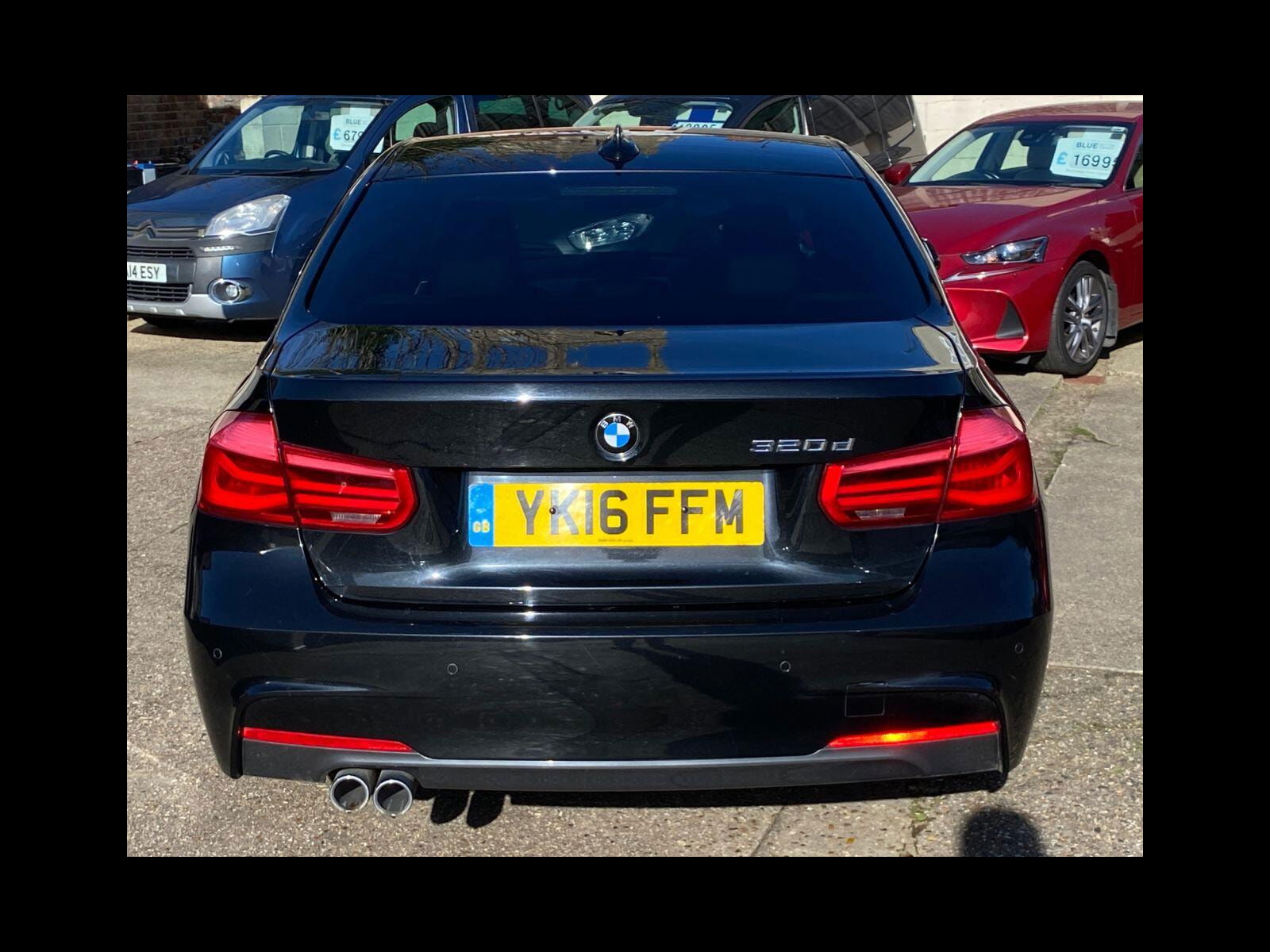 BMW 3 Series 2.0 320d M Sport Saloon 4dr Diesel Auto Euro 6 (s/s) (190 ps) M Sport Pro Pack, PDC front & rear 4dr Automatic 2016