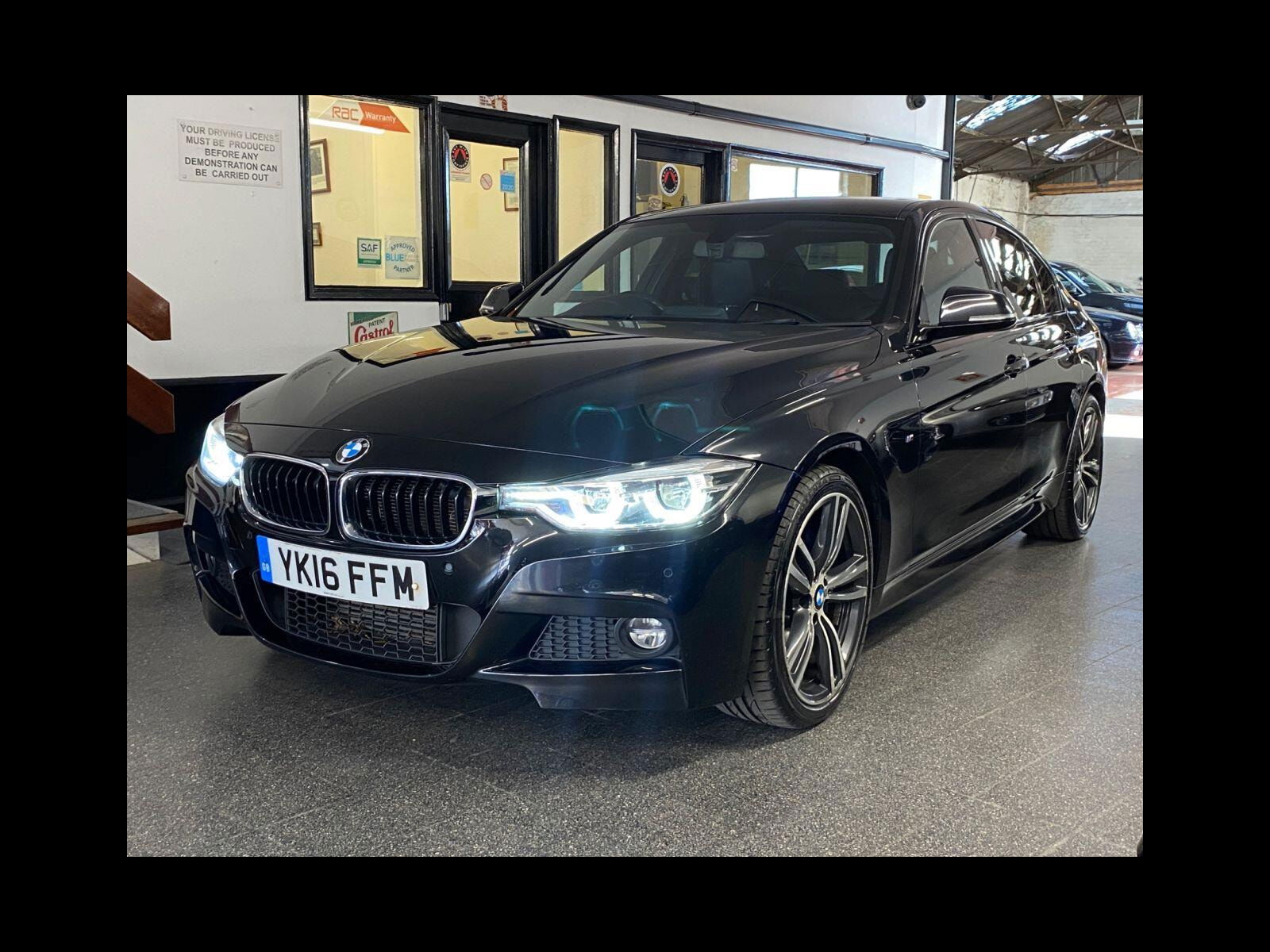 BMW 3 Series 2.0 320d M Sport Saloon 4dr Diesel Auto Euro 6 (s/s) (190 ps) M Sport Pro Pack, PDC front & rear 4dr Automatic 2016