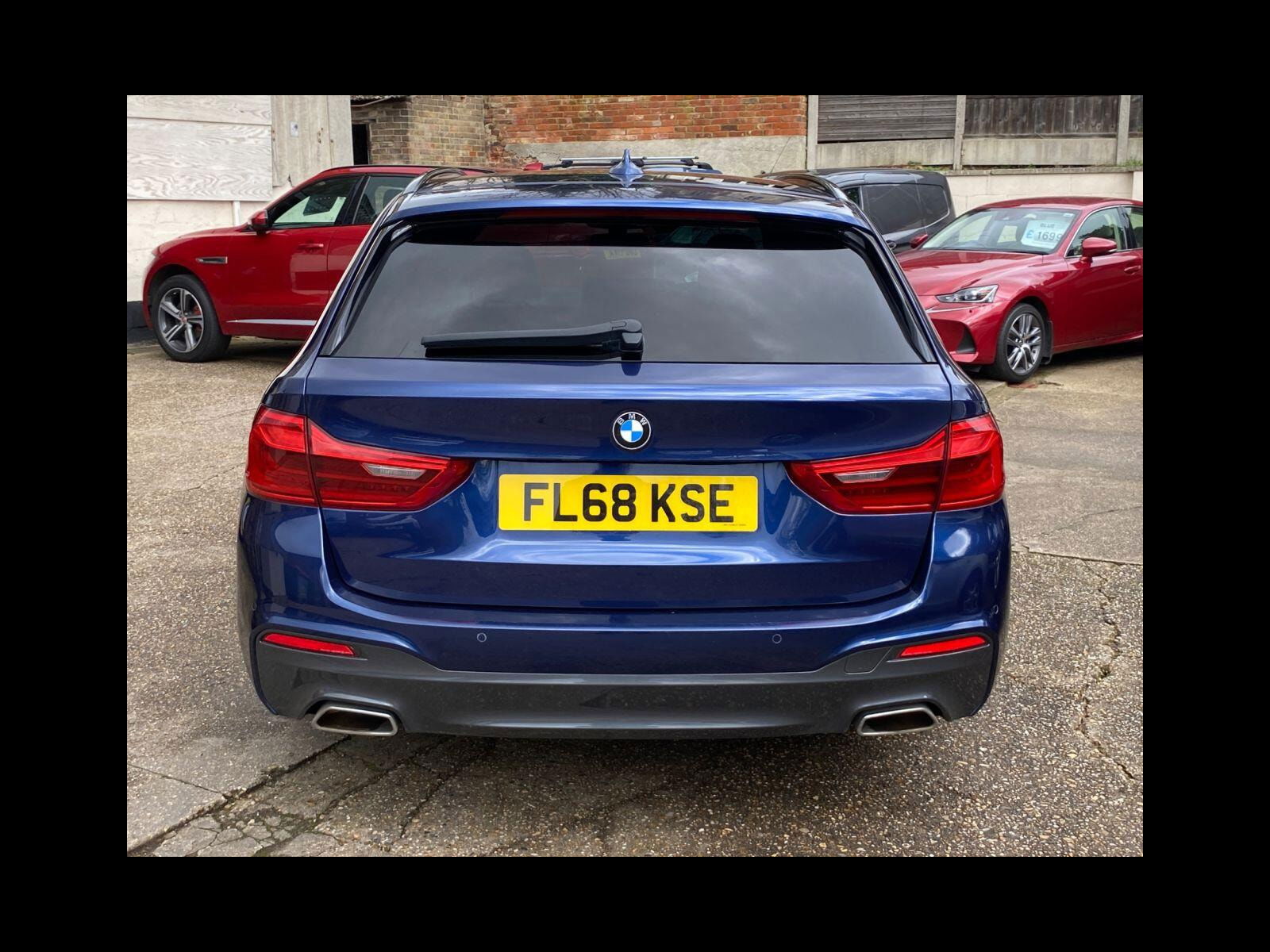 BMW 5 Series 2.0 520d M Sport Touring 5dr Diesel Auto Euro 6 (s/s) (190 ps) CarPlay, Sat Nav, Bluetooth, DAB,CD 5dr Automatic 2018