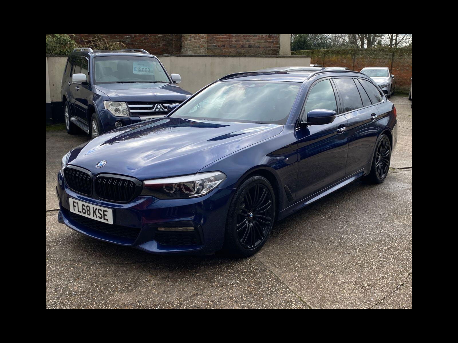 BMW 5 Series 2.0 520d M Sport Touring 5dr Diesel Auto Euro 6 (s/s) (190 ps) CarPlay, Sat Nav, Bluetooth, DAB,CD 5dr Automatic 2018
