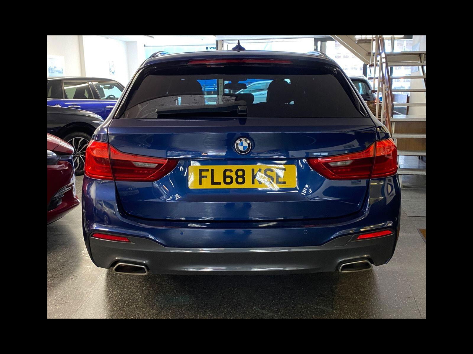 BMW 5 Series 2.0 520d M Sport Touring 5dr Diesel Auto Euro 6 (s/s) (190 ps) CarPlay, Sat Nav, Bluetooth, DAB,CD 5dr Automatic 2018
