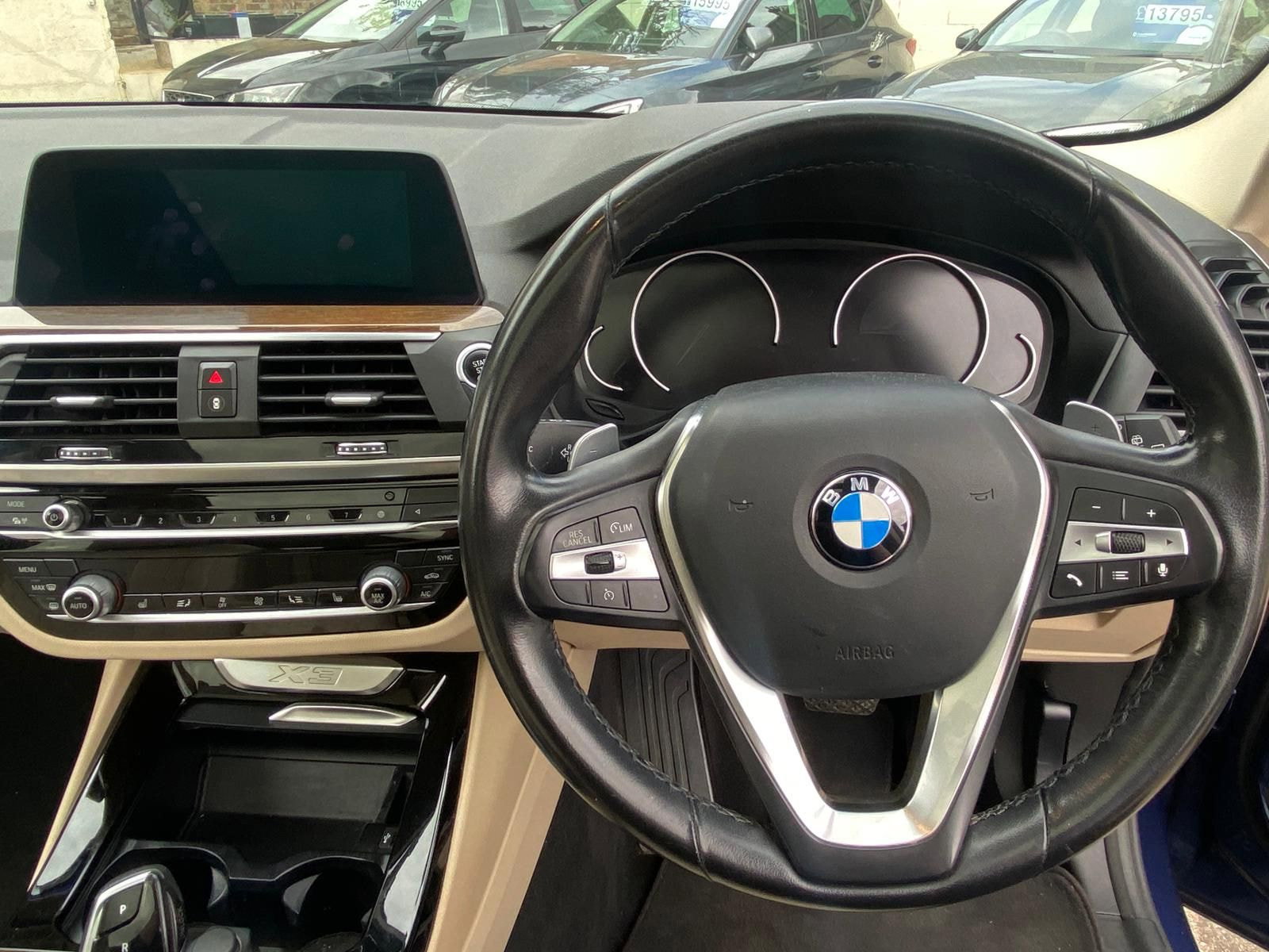 BMW X3 2.0 20i GPF xLine SUV 5dr Petrol Auto xDrive Euro 6 (s/s) (184 ps) 5dr Automatic 2019