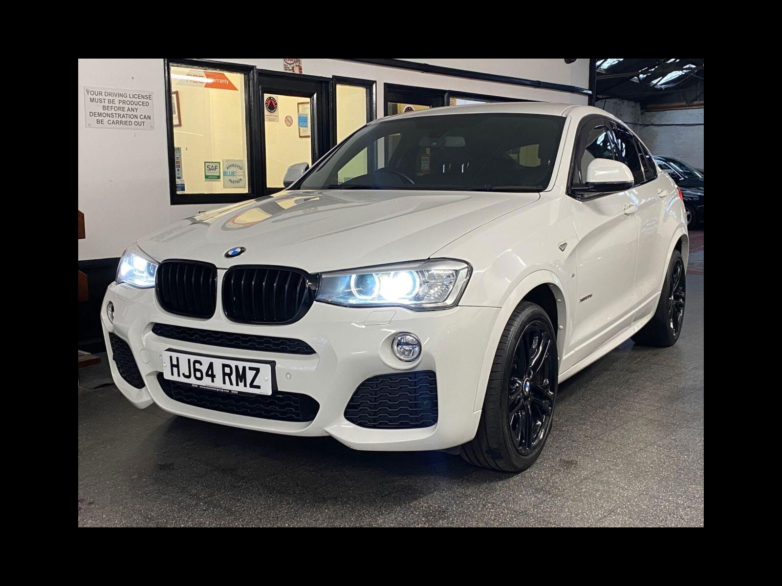 BMW X4 2.0 20d M Sport SUV 5dr Diesel Auto xDrive Euro 6 (s/s) (190 ps) M SPORT PRO & PRO MEDIA PACK/TOWBAR 5dr Automatic 2014
