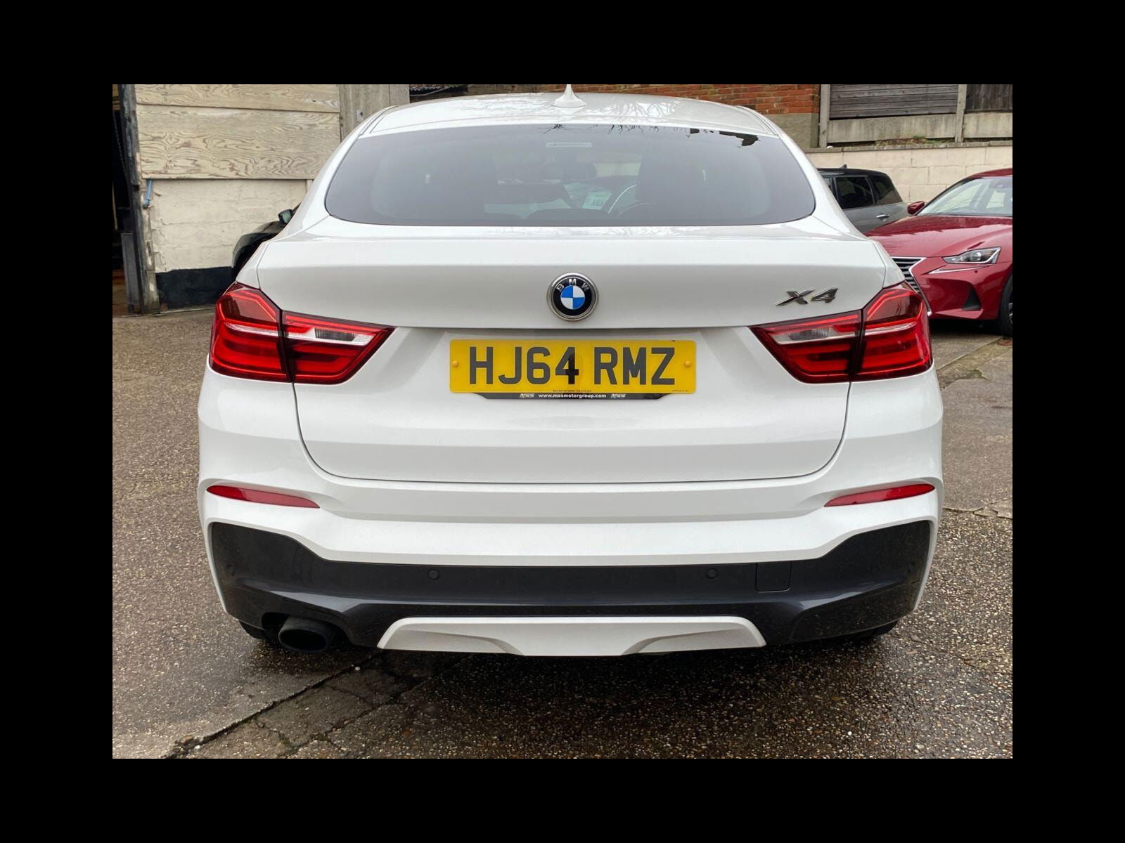 BMW X4 2.0 20d M Sport SUV 5dr Diesel Auto xDrive Euro 6 (s/s) (190 ps) M SPORT PRO & PRO MEDIA PACK/TOWBAR 5dr Automatic 2014