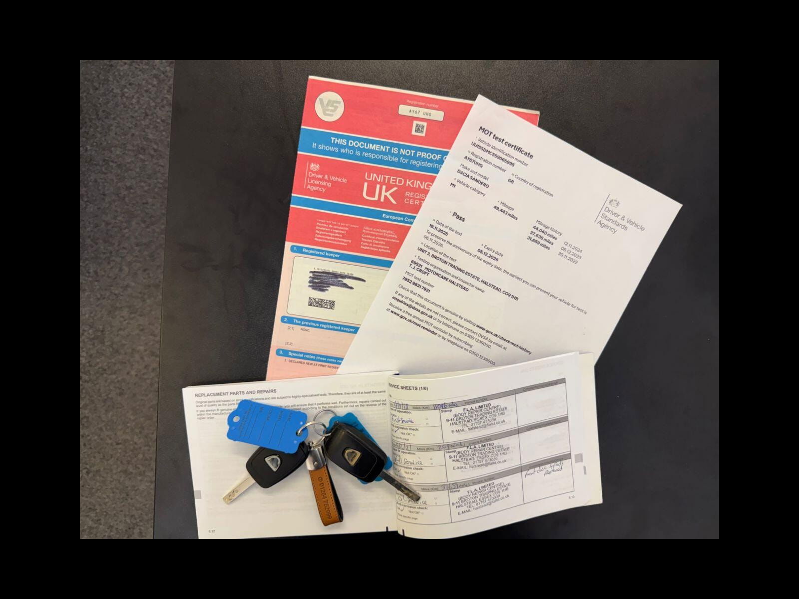 Dacia Sandero 1.0 SCe Ambiance Hatchback 5dr Petrol Manual Euro 6 (75 ps) 2 Keys, 12m MOT/6 M Warranty 5dr Manual 2017