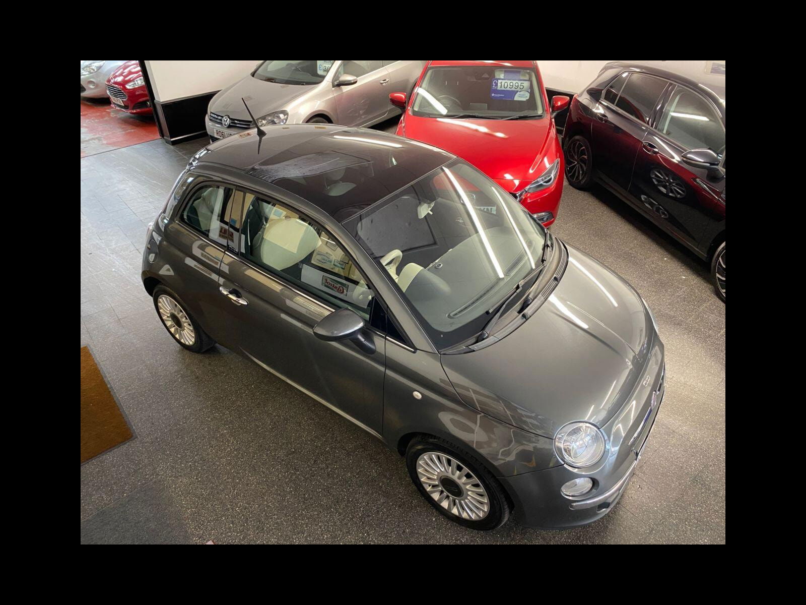 Fiat 500 0.9 TwinAir Lounge Hatchback 3dr Petrol Manual Euro 5 (s/s) (85 bhp) £20 Tax, Sunroof, ideal first car.. 3dr Manual 2012