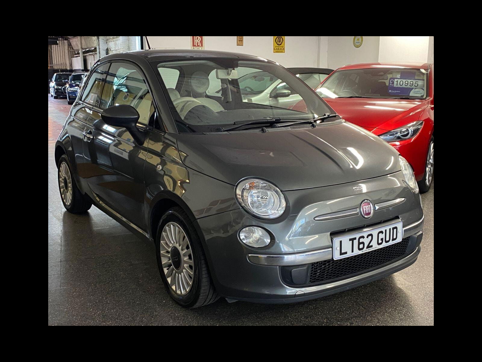 Fiat 500 0.9 TwinAir Lounge Hatchback 3dr Petrol Manual Euro 5 (s/s) (85 bhp) £20 Tax, Sunroof, ideal first car.. 3dr Manual 2012