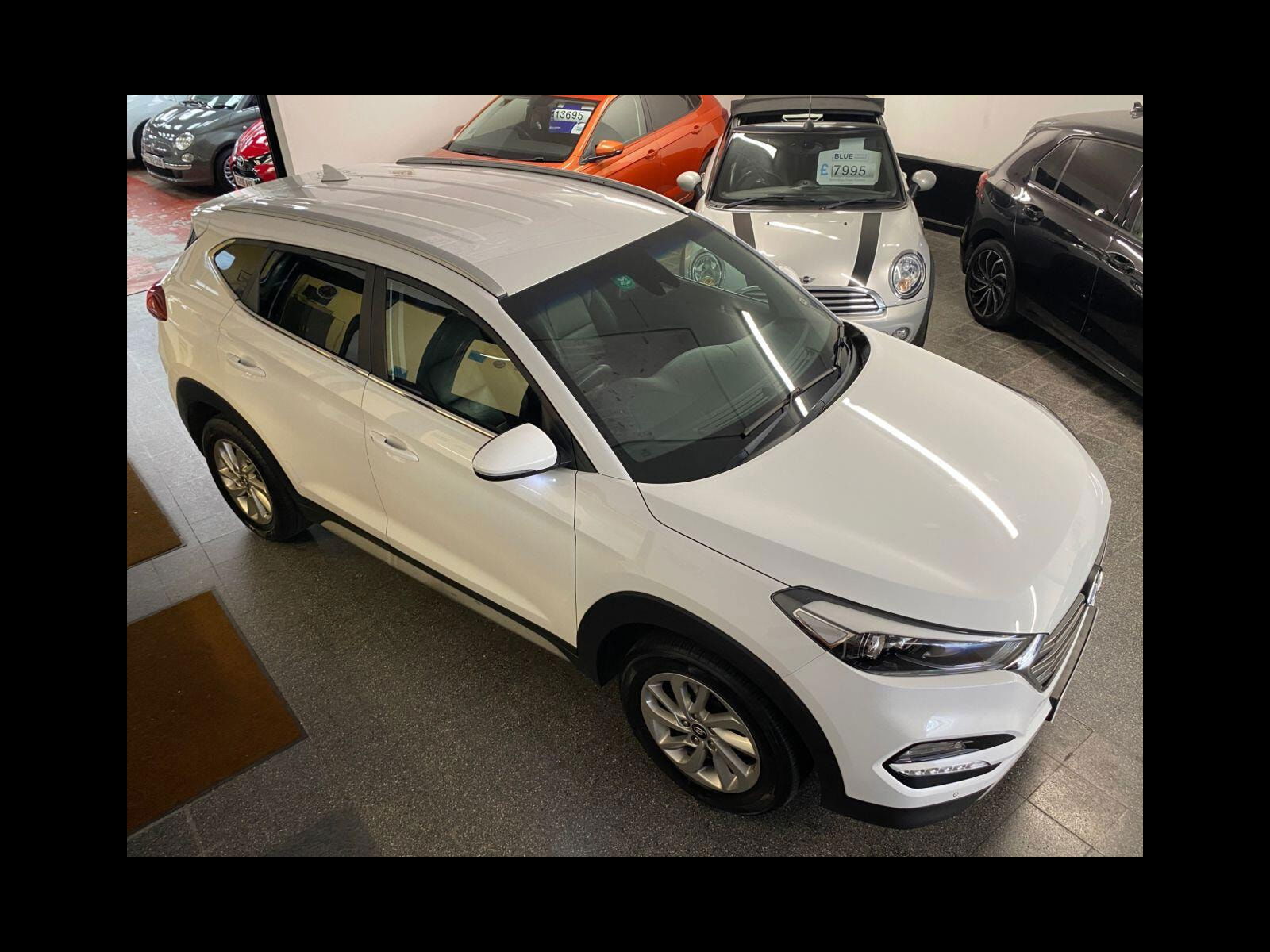 Hyundai Tucson 1.7 CRDi Blue Drive Premium SUV 5dr Diesel Manual Euro 6 (s/s) (116 ps) Sat nav, Bluetooth, Heated Leather 5dr Manual 2018
