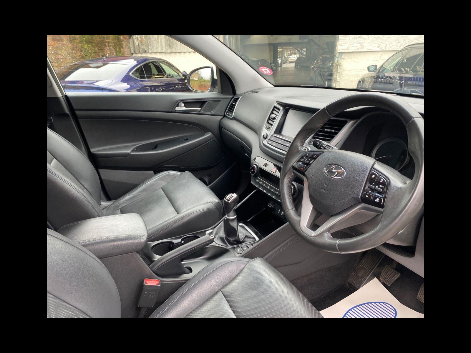 Hyundai Tucson 1.7 CRDi Blue Drive Premium SUV 5dr Diesel Manual Euro 6 (s/s) (116 ps) Sat nav, Bluetooth, Heated Leather 5dr Manual 2018