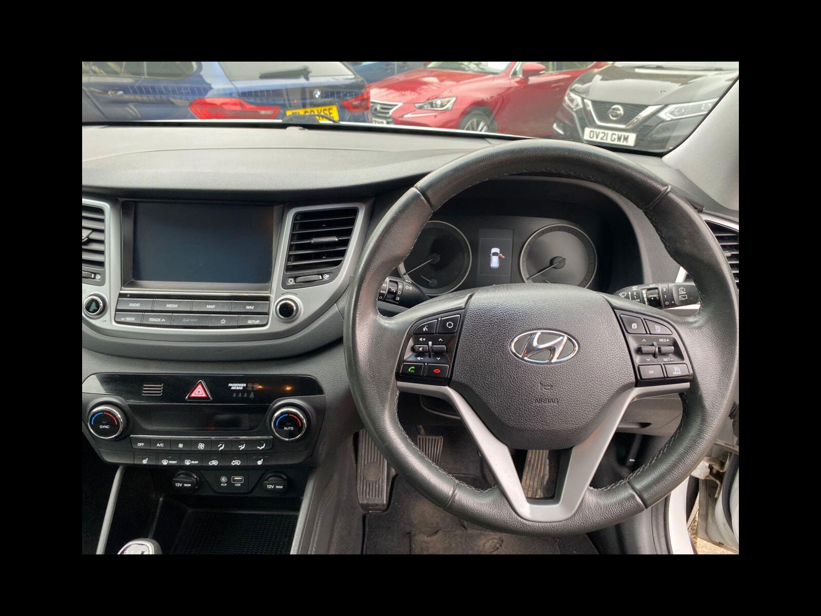 Hyundai Tucson 1.7 CRDi Blue Drive Premium SUV 5dr Diesel Manual Euro 6 (s/s) (116 ps) Sat nav, Bluetooth, Heated Leather 5dr Manual 2018