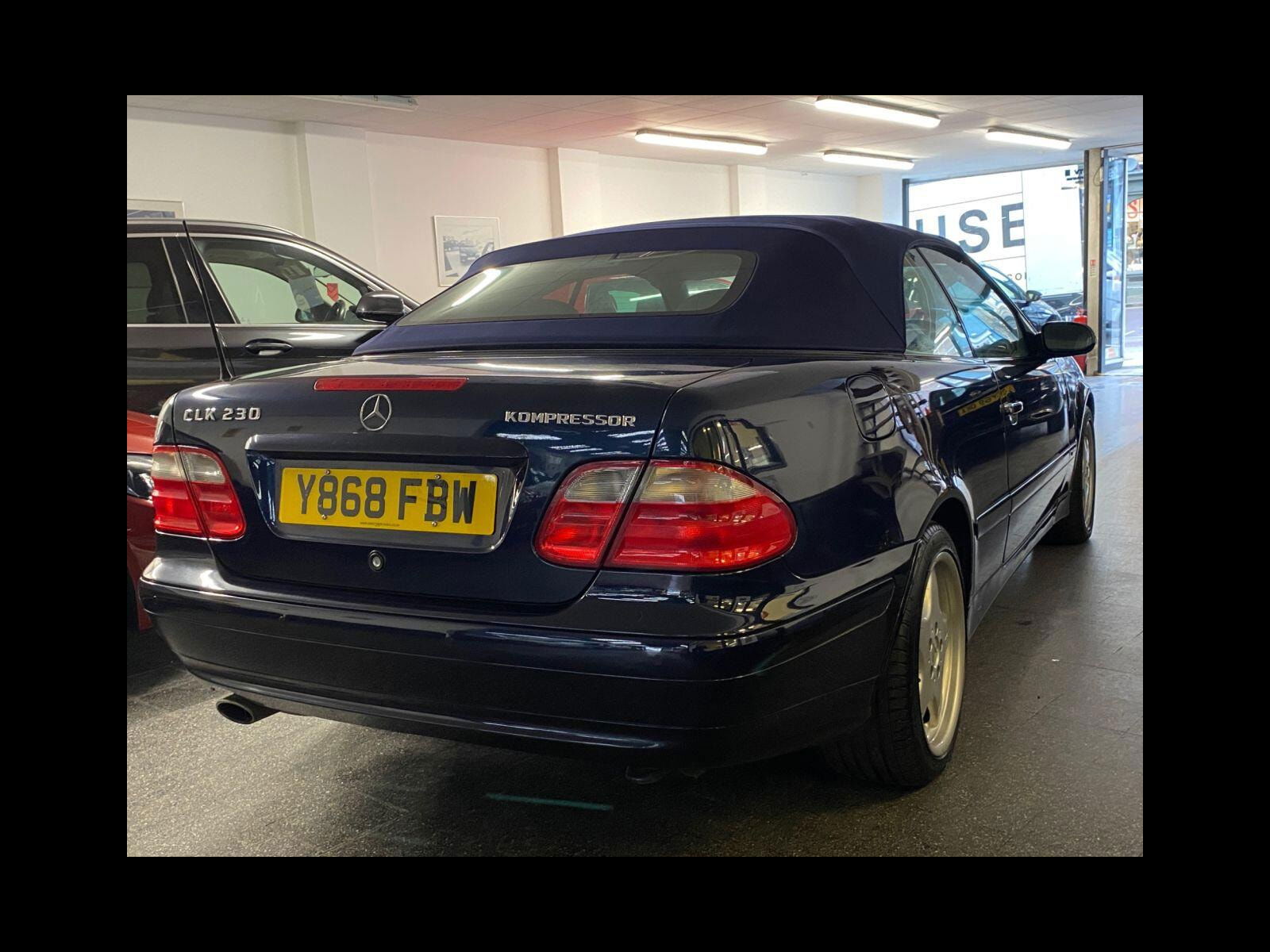 Mercedes-Benz CLK 2.3 CLK230 Kompressor Elegance Cabriolet 2dr Petrol Automatic (237 g/km, 197 bhp) Only 54000 miles from new!!! 2dr Automatic 2001