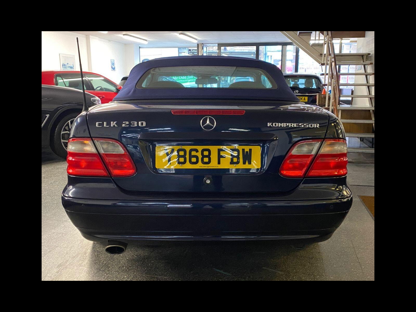 Mercedes-Benz CLK 2.3 CLK230 Kompressor Elegance Cabriolet 2dr Petrol Automatic (237 g/km, 197 bhp) Only 54000 miles from new!!! 2dr Automatic 2001