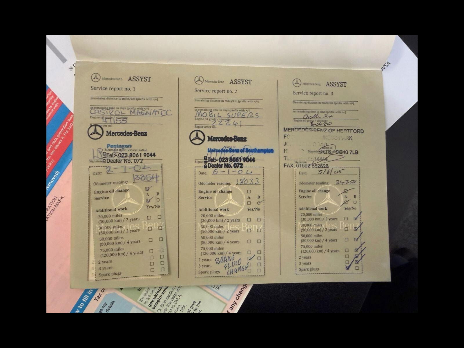 Mercedes-Benz CLK 2.3 CLK230 Kompressor Elegance Cabriolet 2dr Petrol Automatic (237 g/km, 197 bhp) Only 54000 miles from new!!! 2dr Automatic 2001