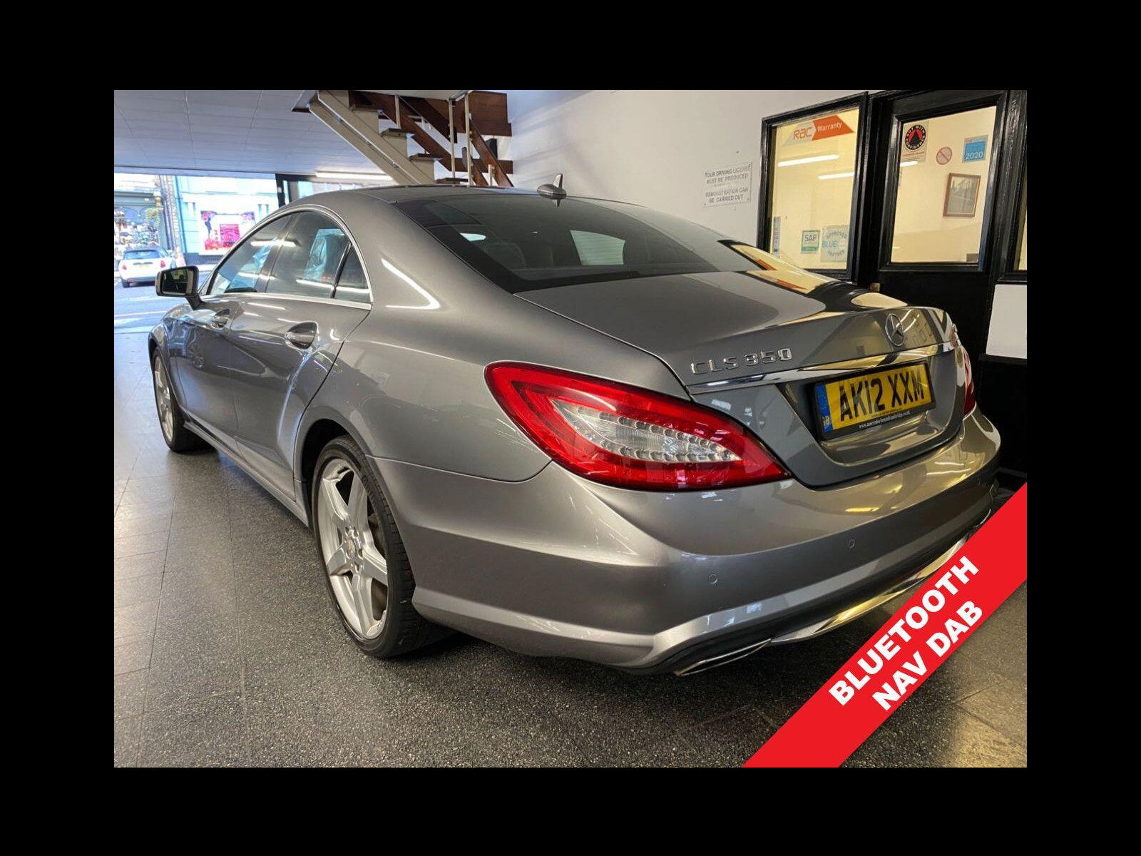 Mercedes-Benz CLS CLASS 3.0 CLS350 CDI V6 BlueEfficiency Sport Coupe 4dr Diesel G-Tronic+ Euro 5 (265 ps) 6 Months Insured Warranty/12m RAC 4dr Automatic 2012