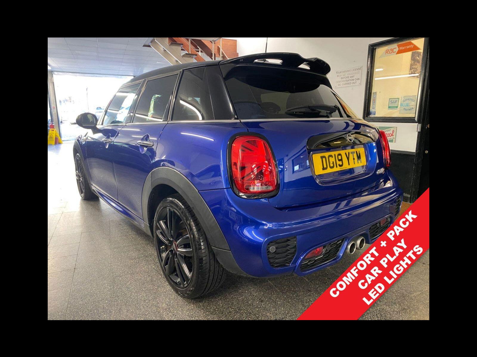 MINI Hatch 2.0 Cooper S Sport Hatchback 5dr Petrol Steptronic Euro 6 (s/s) (192 ps) Comfort Plus & Navigation packs 5dr Automatic 2019