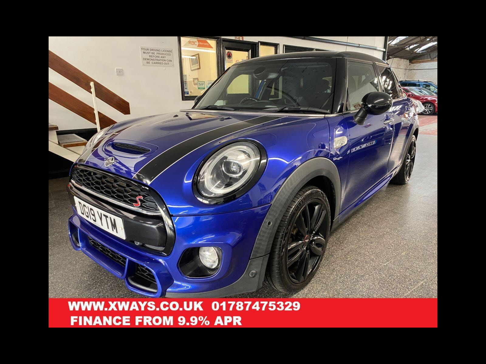 MINI Hatch 2.0 Cooper S Sport Hatchback 5dr Petrol Steptronic Euro 6 (s/s) (192 ps) Comfort Plus & Navigation packs 5dr Automatic 2019