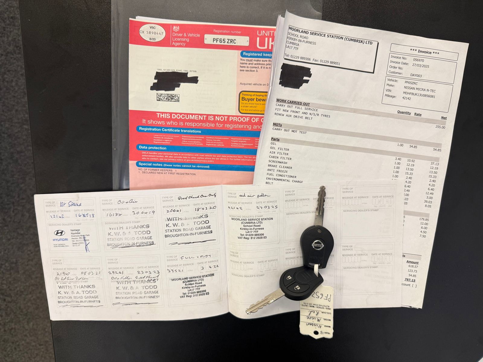 Nissan Micra 1.2 n-tec Hatchback 5dr Petrol CVT Euro 6 (80 ps) 5dr Automatic 2016