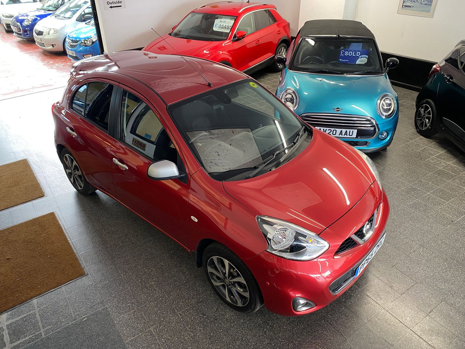 Nissan Micra 1.2 n-tec Hatchback 5dr Petrol CVT Euro 6 (80 ps) 5dr Automatic 2016