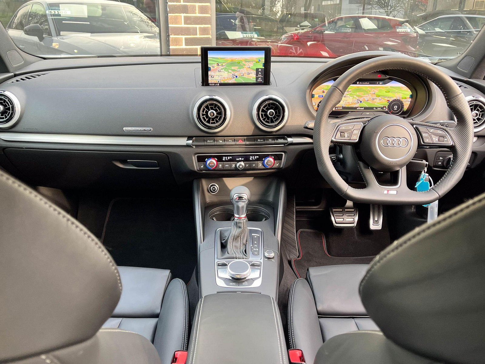 Audi S3 2.0 TFSI Black Edition Saloon 4dr Petrol S Tronic quattro Euro 6 (s/s) (300 ps) 4dr Automatic 2019