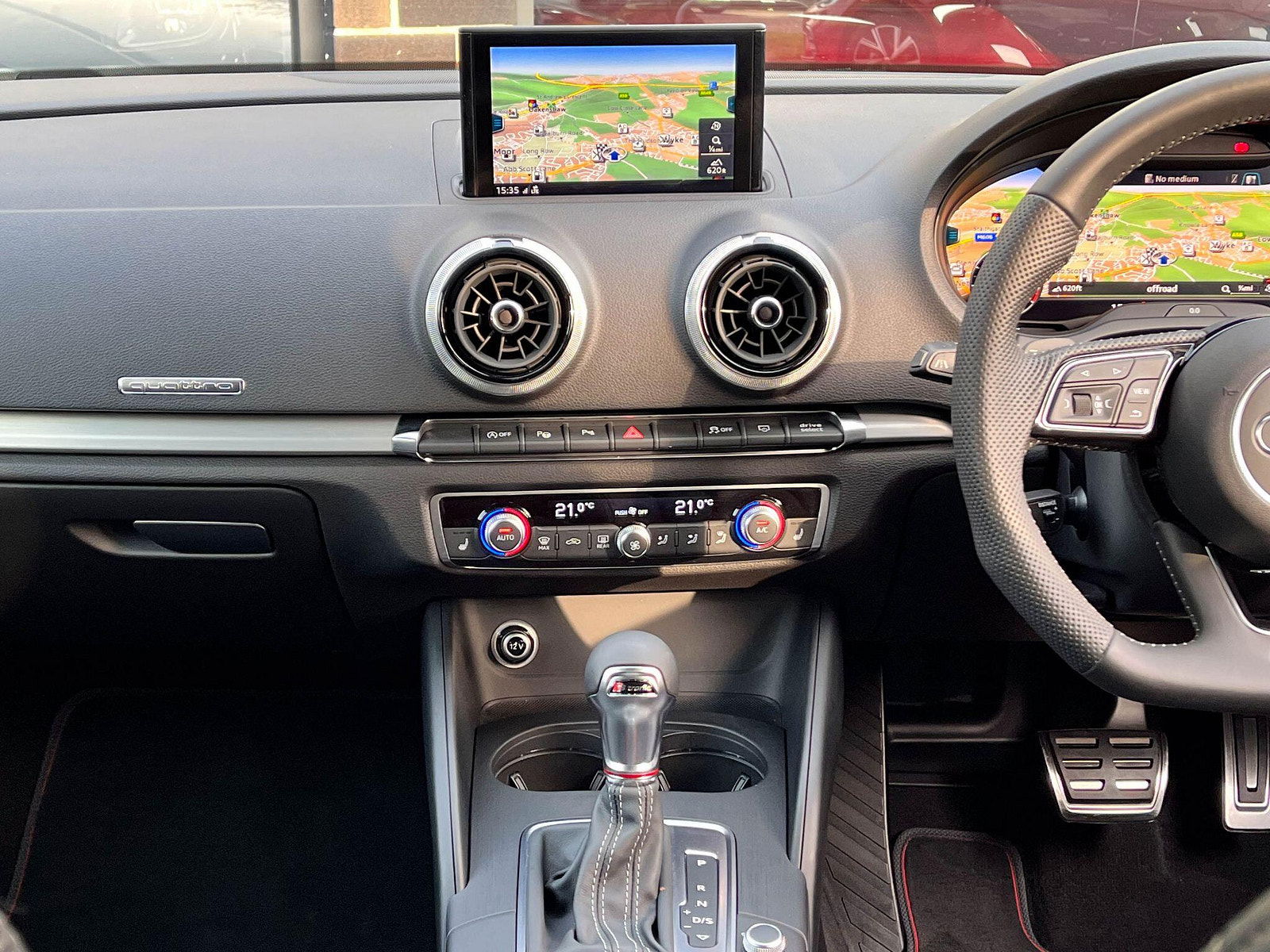 Audi S3 2.0 TFSI Black Edition Saloon 4dr Petrol S Tronic quattro Euro 6 (s/s) (300 ps) 4dr Automatic 2019