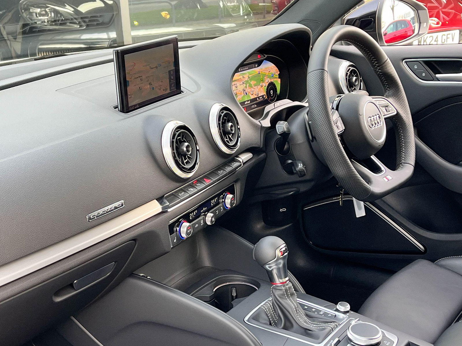 Audi S3 2.0 TFSI Black Edition Saloon 4dr Petrol S Tronic quattro Euro 6 (s/s) (300 ps) 4dr Automatic 2019