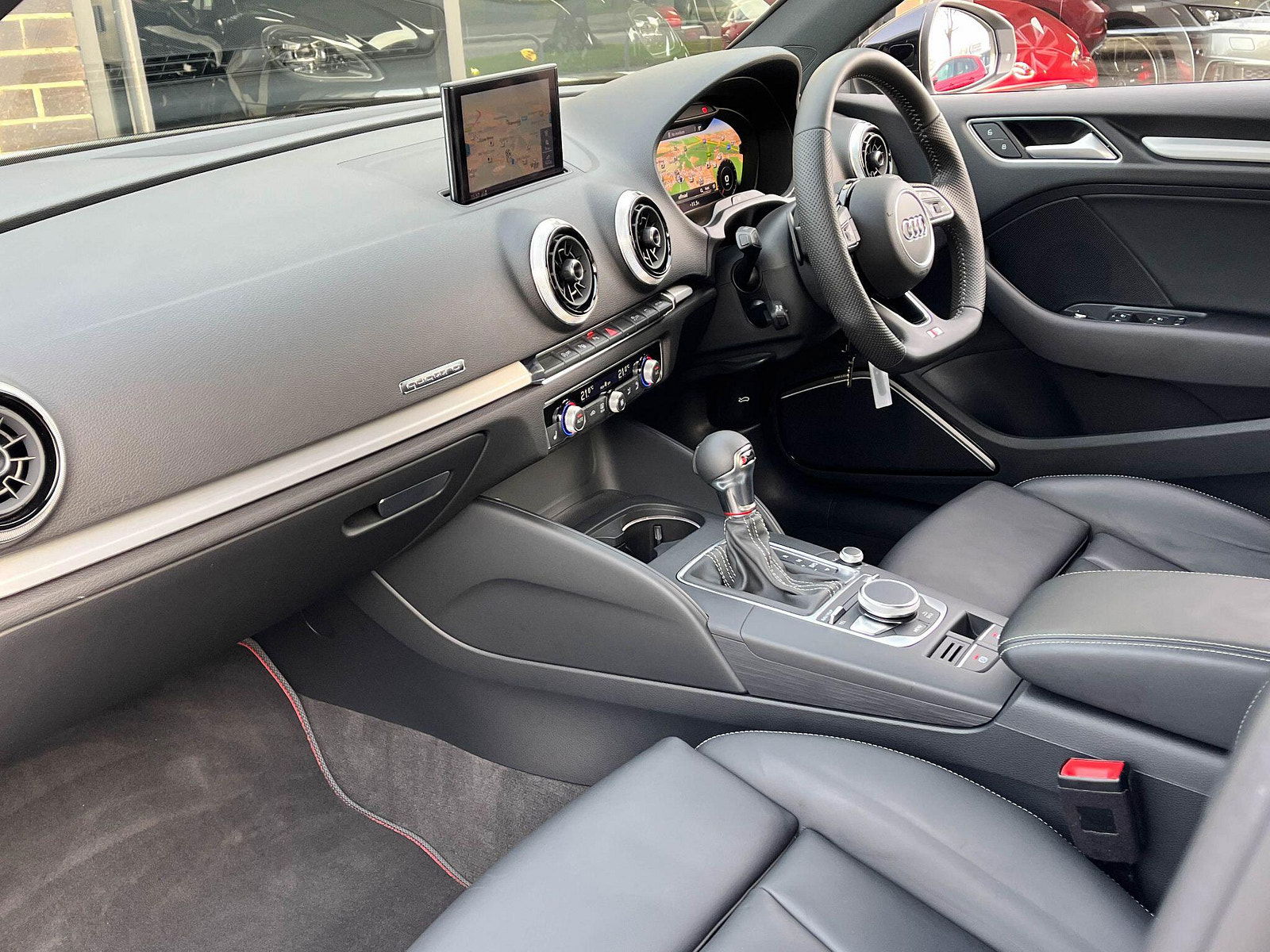 Audi S3 2.0 TFSI Black Edition Saloon 4dr Petrol S Tronic quattro Euro 6 (s/s) (300 ps) 4dr Automatic 2019