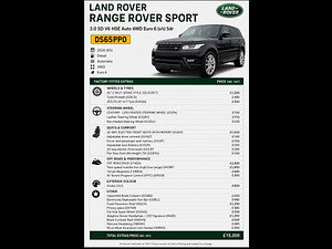 Land Rover Range Rover Sport thumbnail