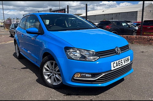 2016 VOLKSWAGEN POLO 1.0 BLUEMOTION TECH SE HATCHBACK 3DR PETROL MANUAL EURO 6 S S... photo